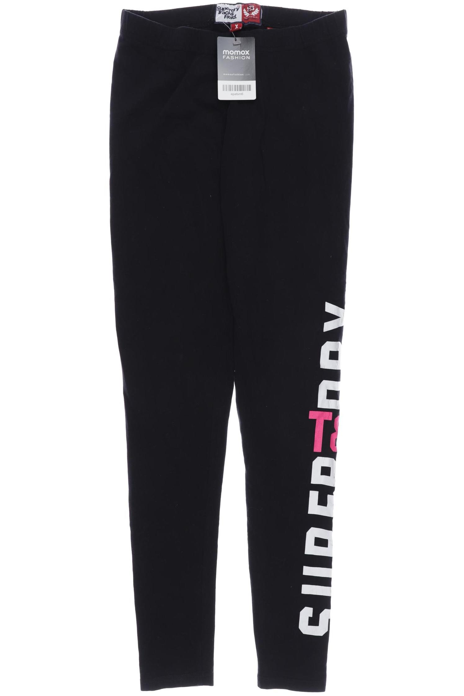 

Superdry Damen Stoffhose, schwarz, Gr. 0