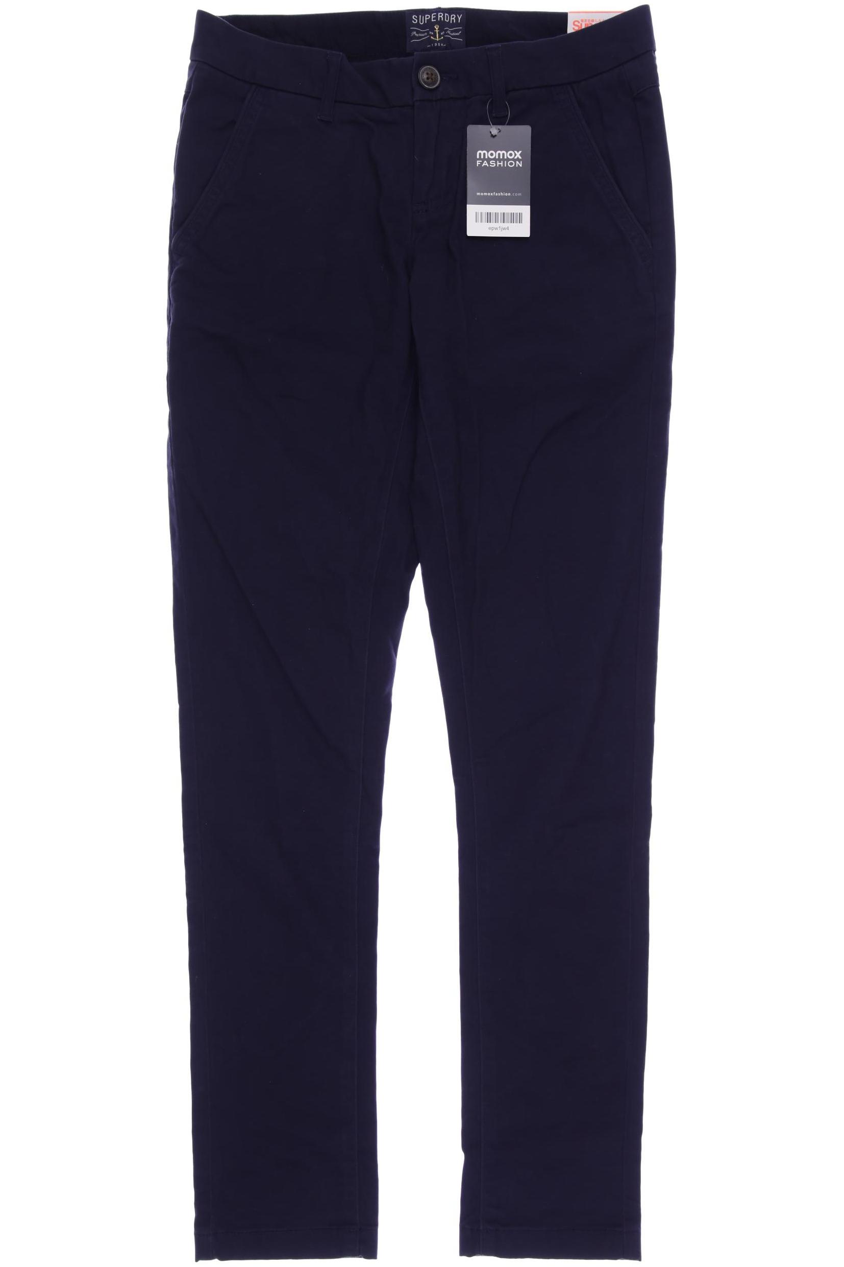 

Superdry Damen Stoffhose, marineblau