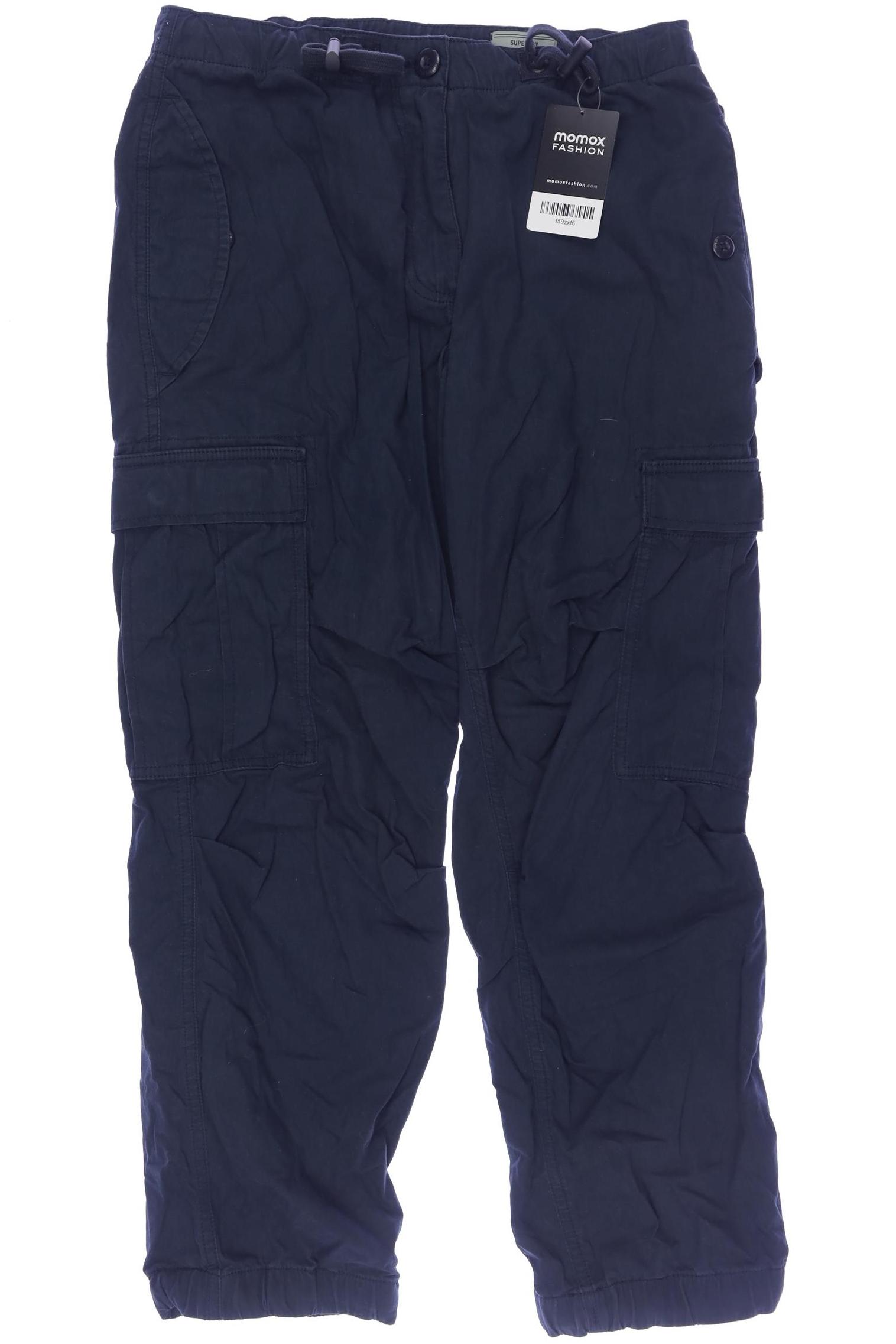 

Superdry Damen Stoffhose, marineblau, Gr. 28