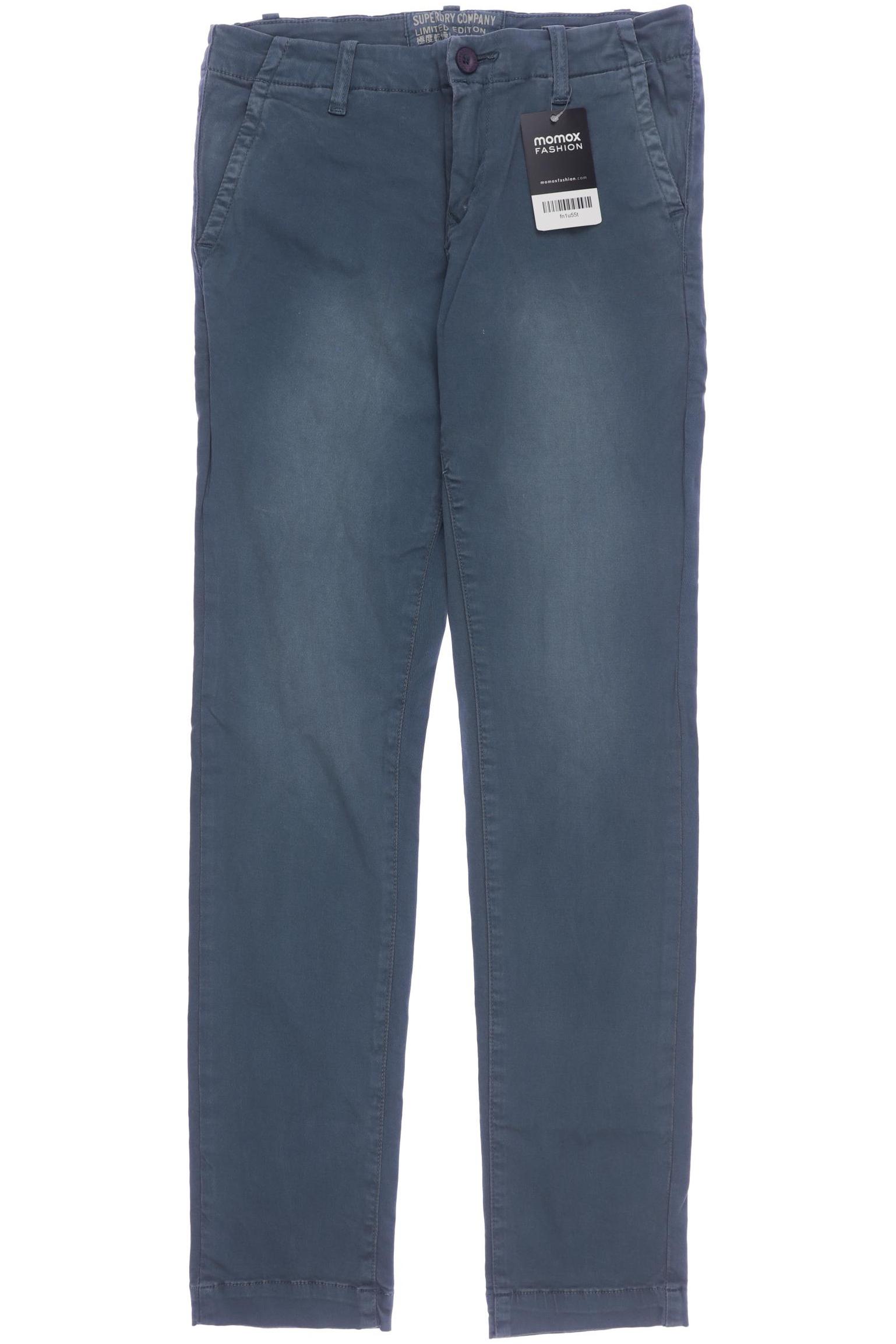 

Superdry Damen Stoffhose, türkis, Gr. 0