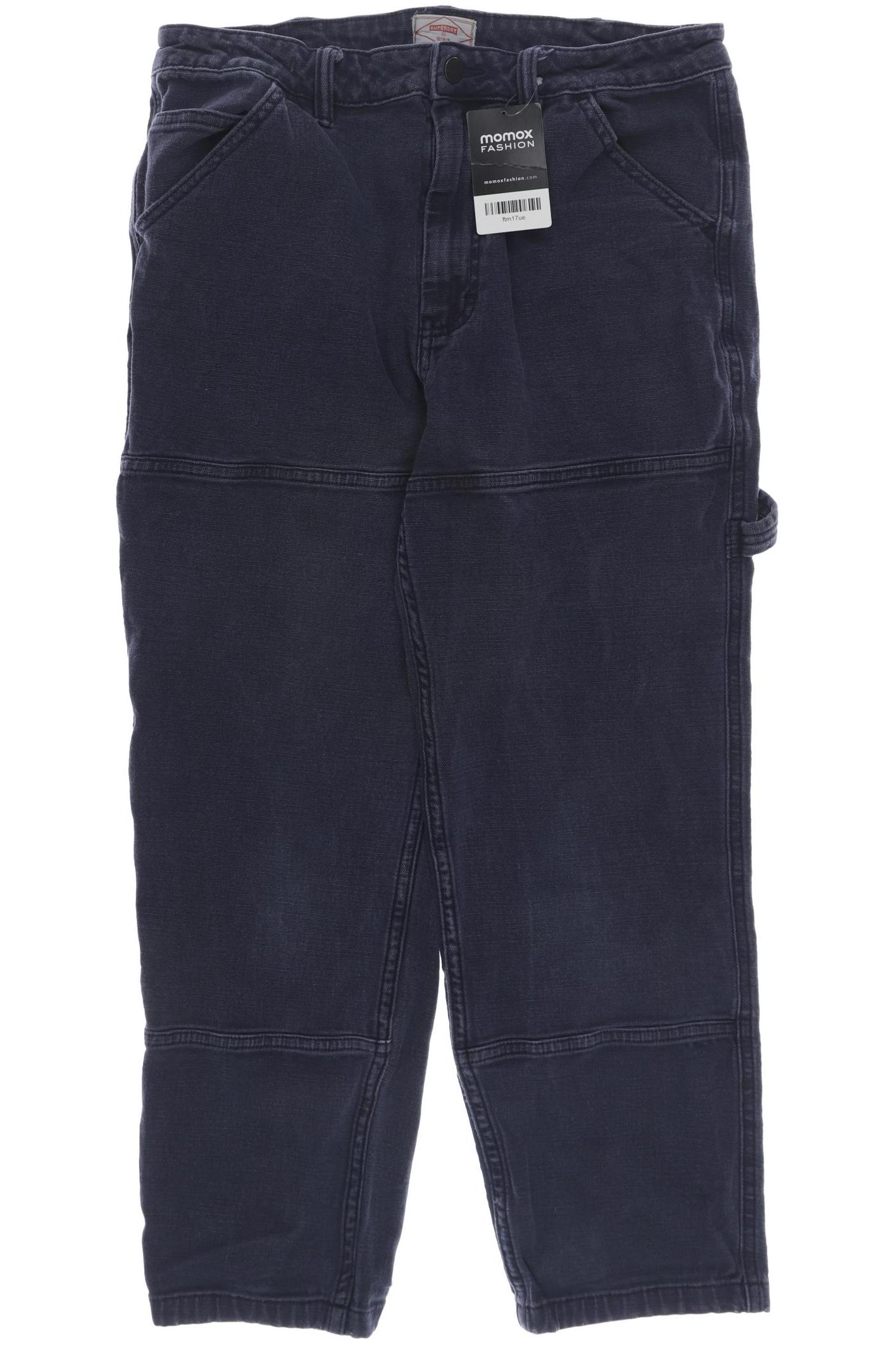 

Superdry Damen Stoffhose, marineblau