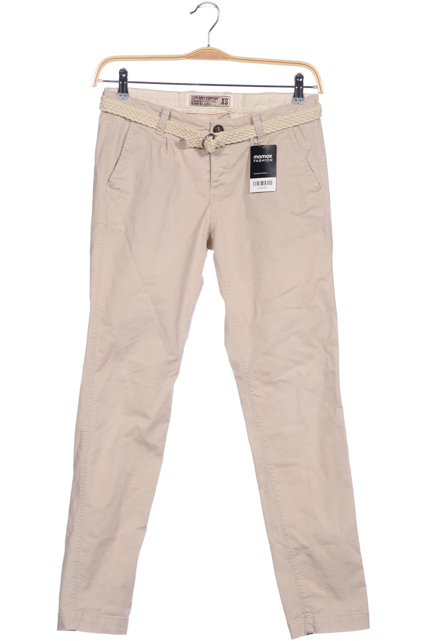 

Superdry Damen Stoffhose, beige, Gr. 0