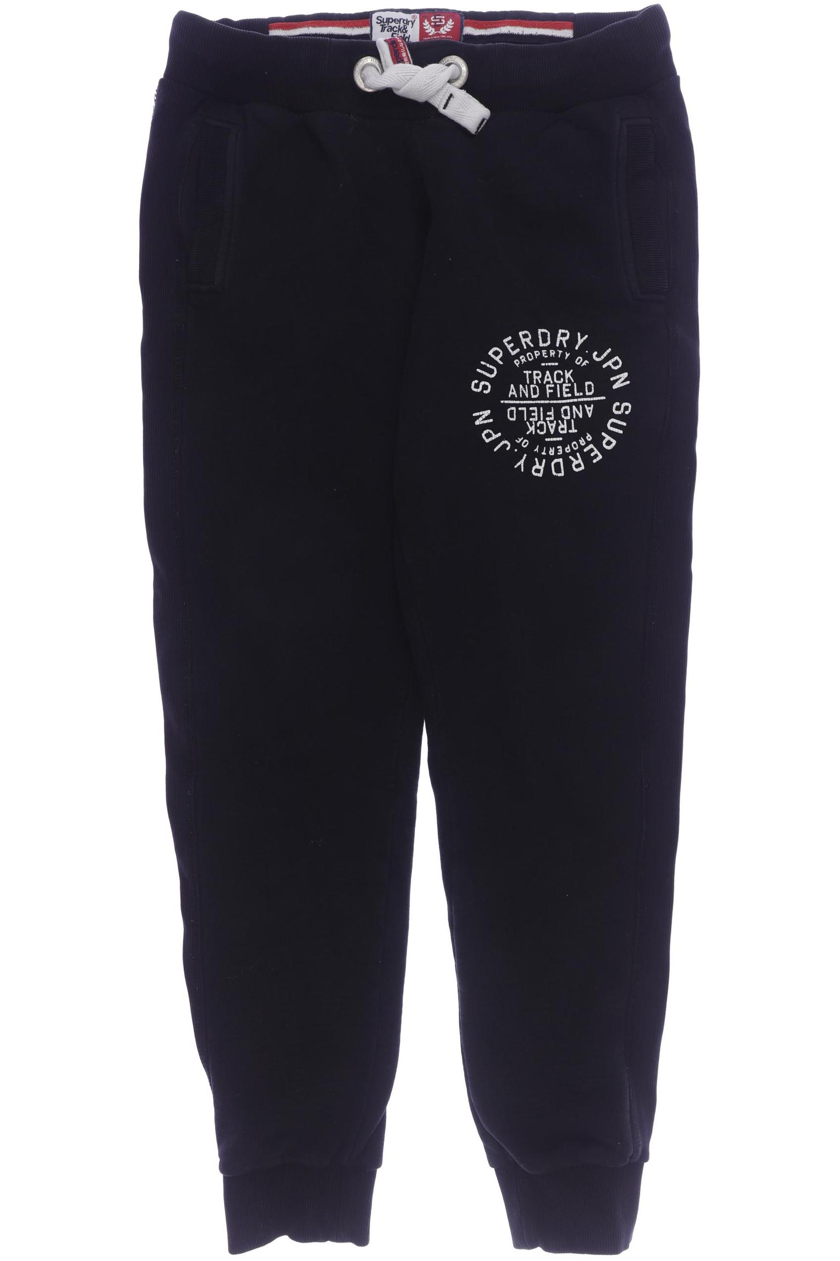 

Superdry Damen Stoffhose, schwarz, Gr. 0