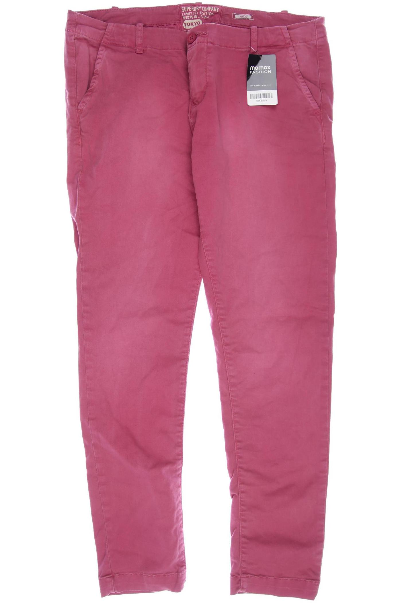 

Superdry Damen Stoffhose, pink