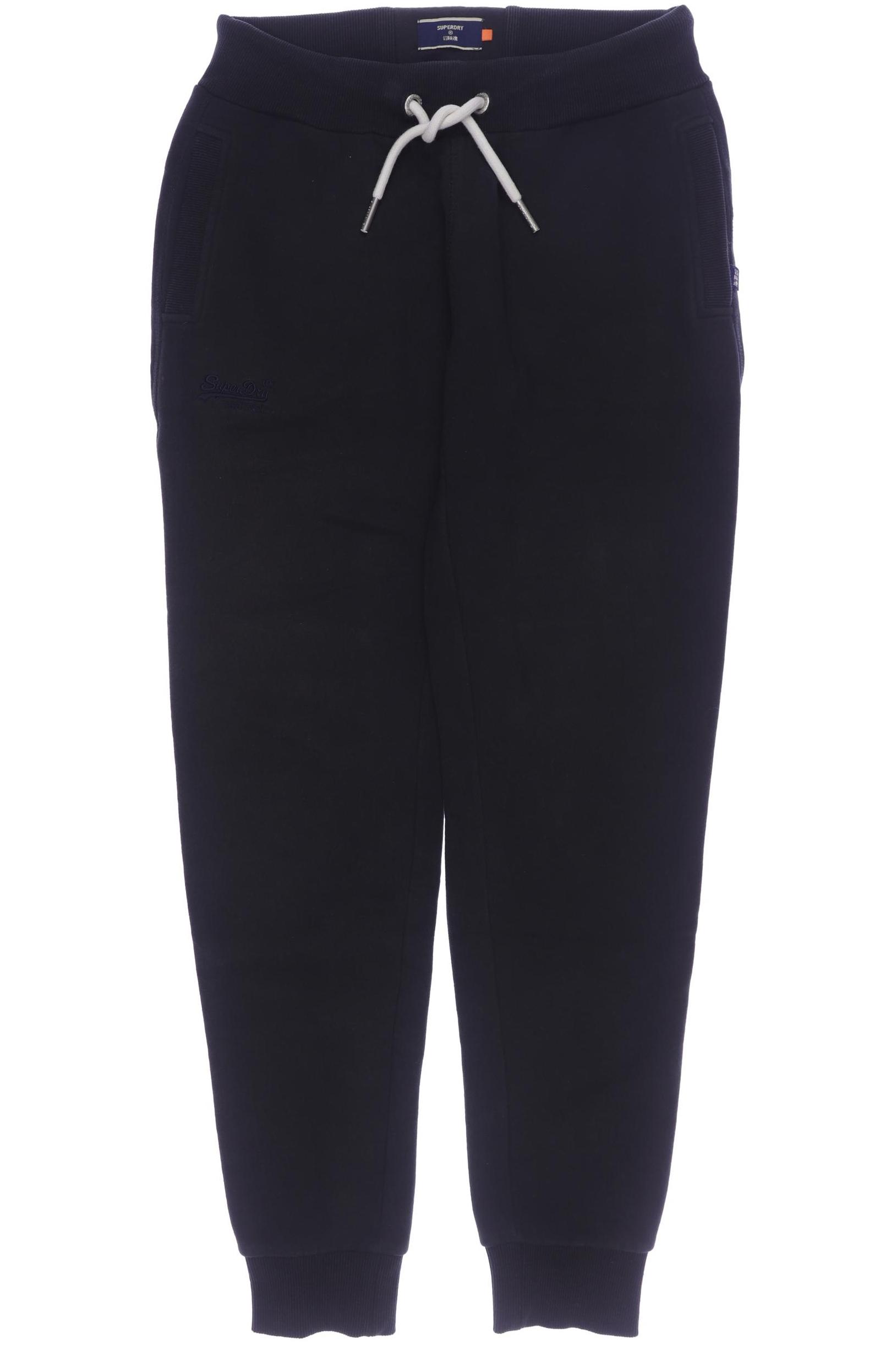 

Superdry Damen Stoffhose, schwarz, Gr. 38