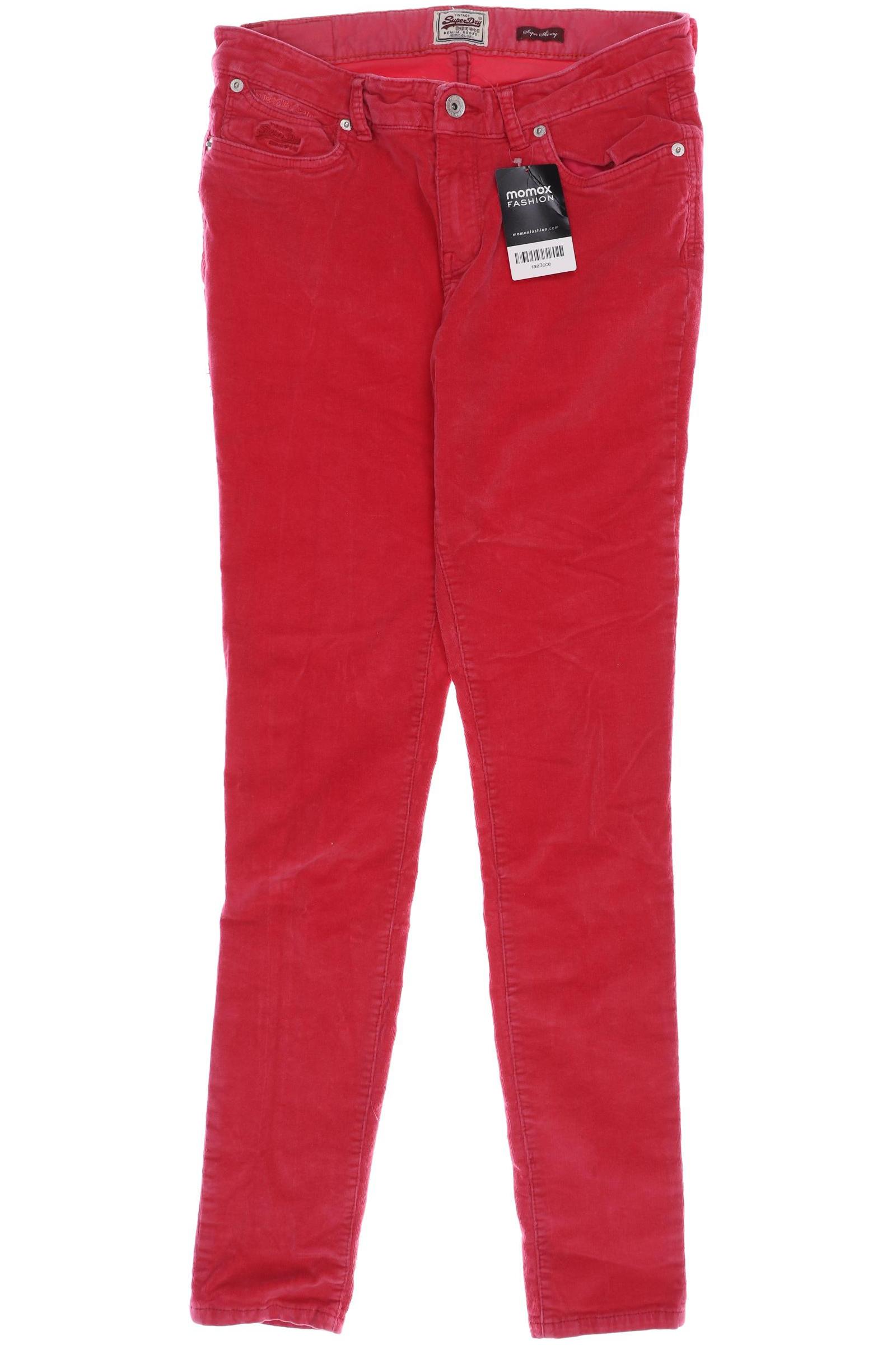 

Superdry Damen Stoffhose, pink, Gr. 42