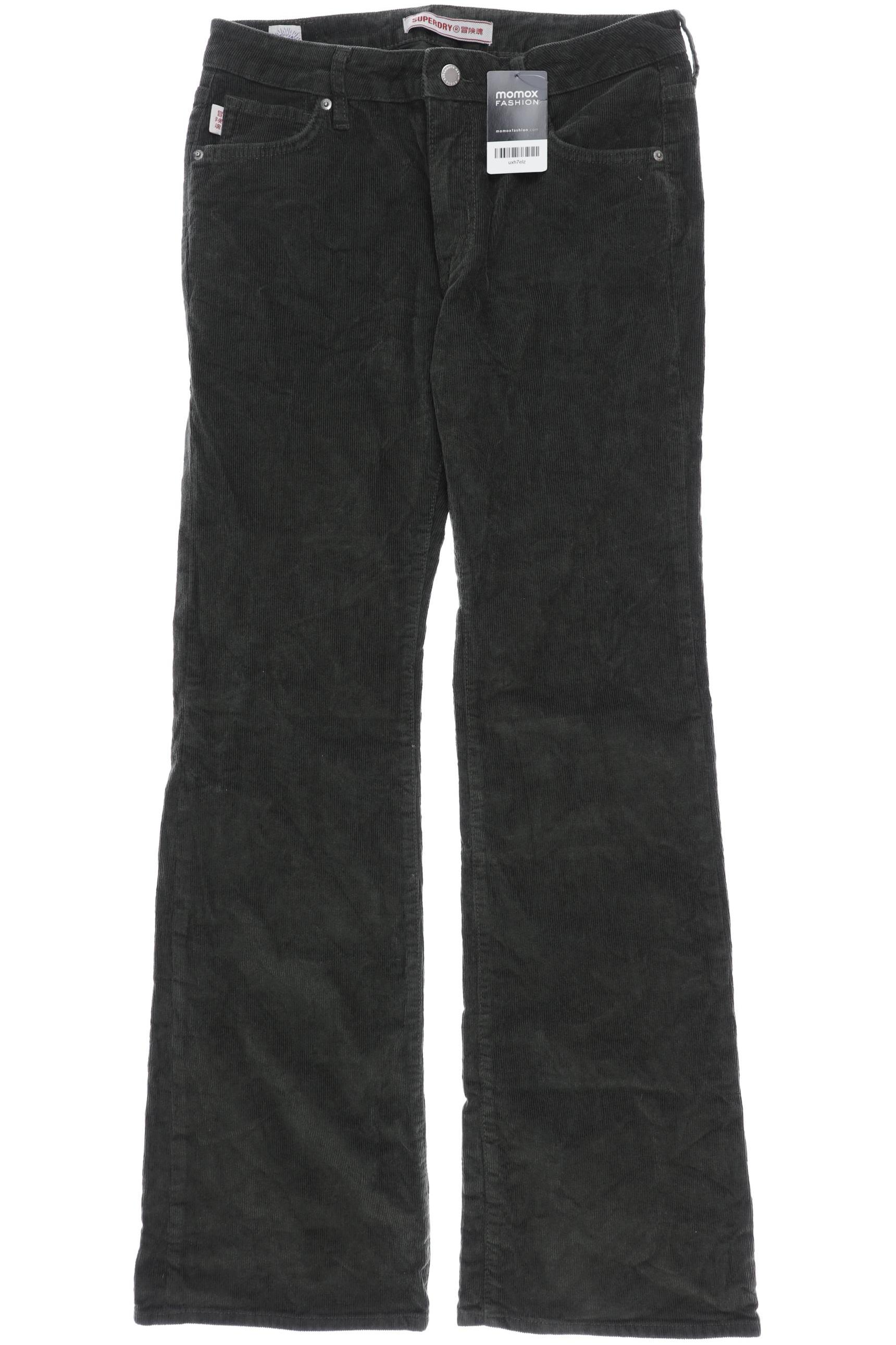 

Superdry Damen Stoffhose, grün, Gr. 32