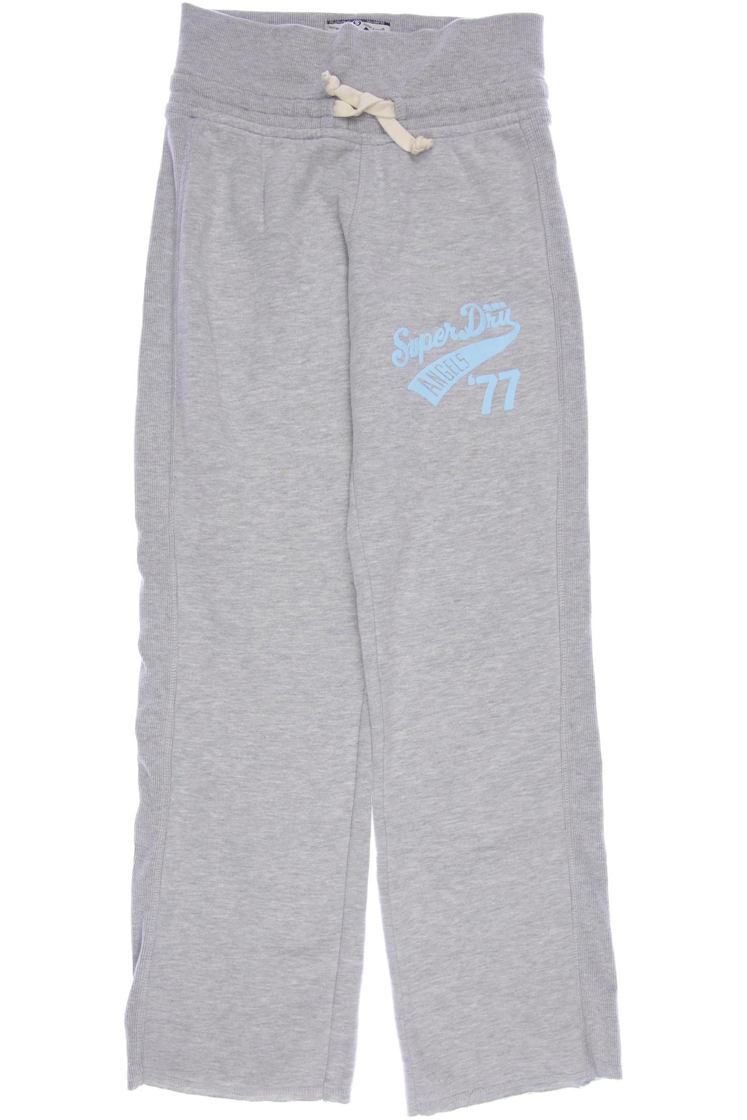 

Superdry Damen Stoffhose, grau, Gr. 0
