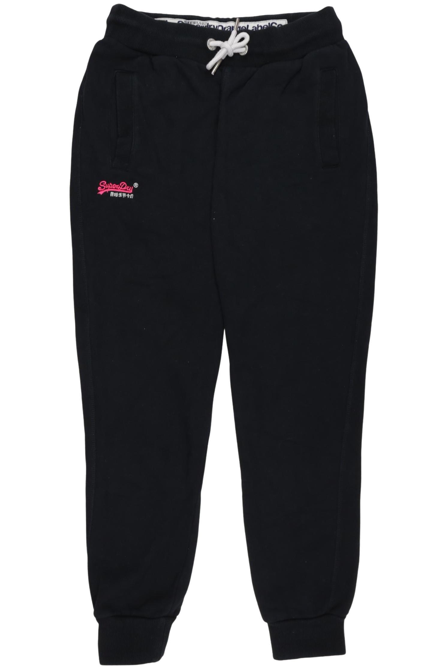 

Superdry Damen Stoffhose, schwarz, Gr. 38