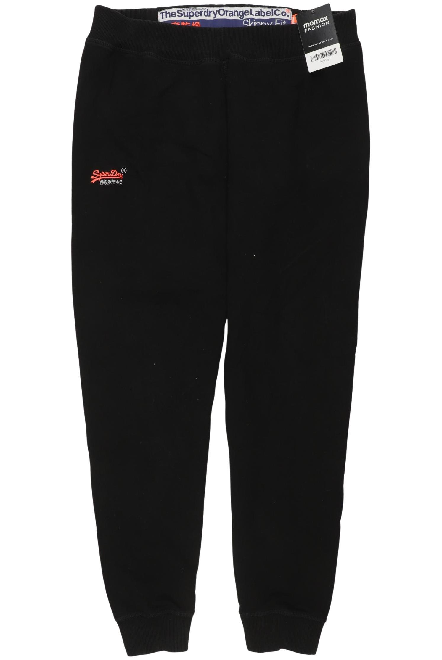 

Superdry Damen Stoffhose, schwarz, Gr. 0