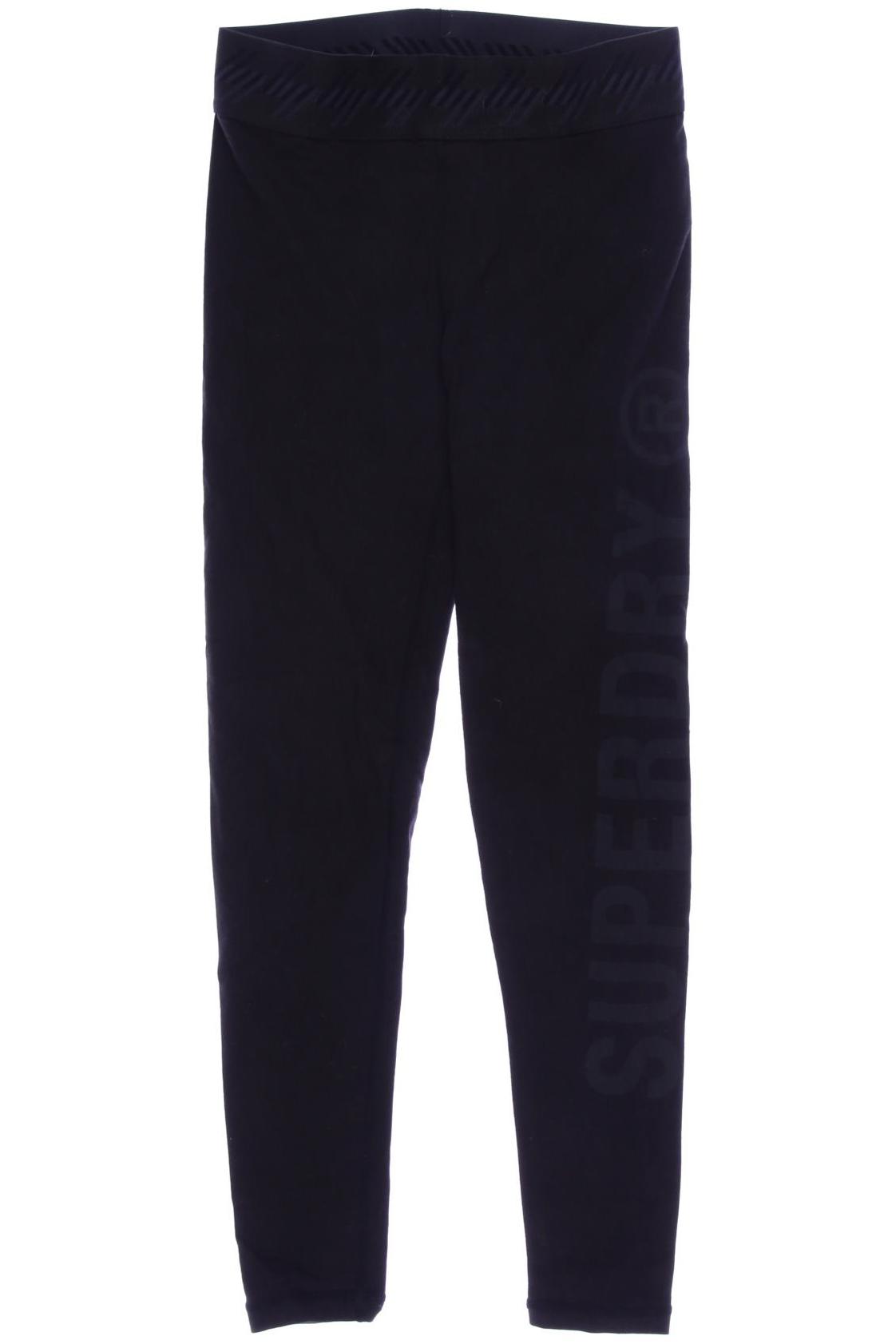 

Superdry Damen Stoffhose, schwarz, Gr. 36