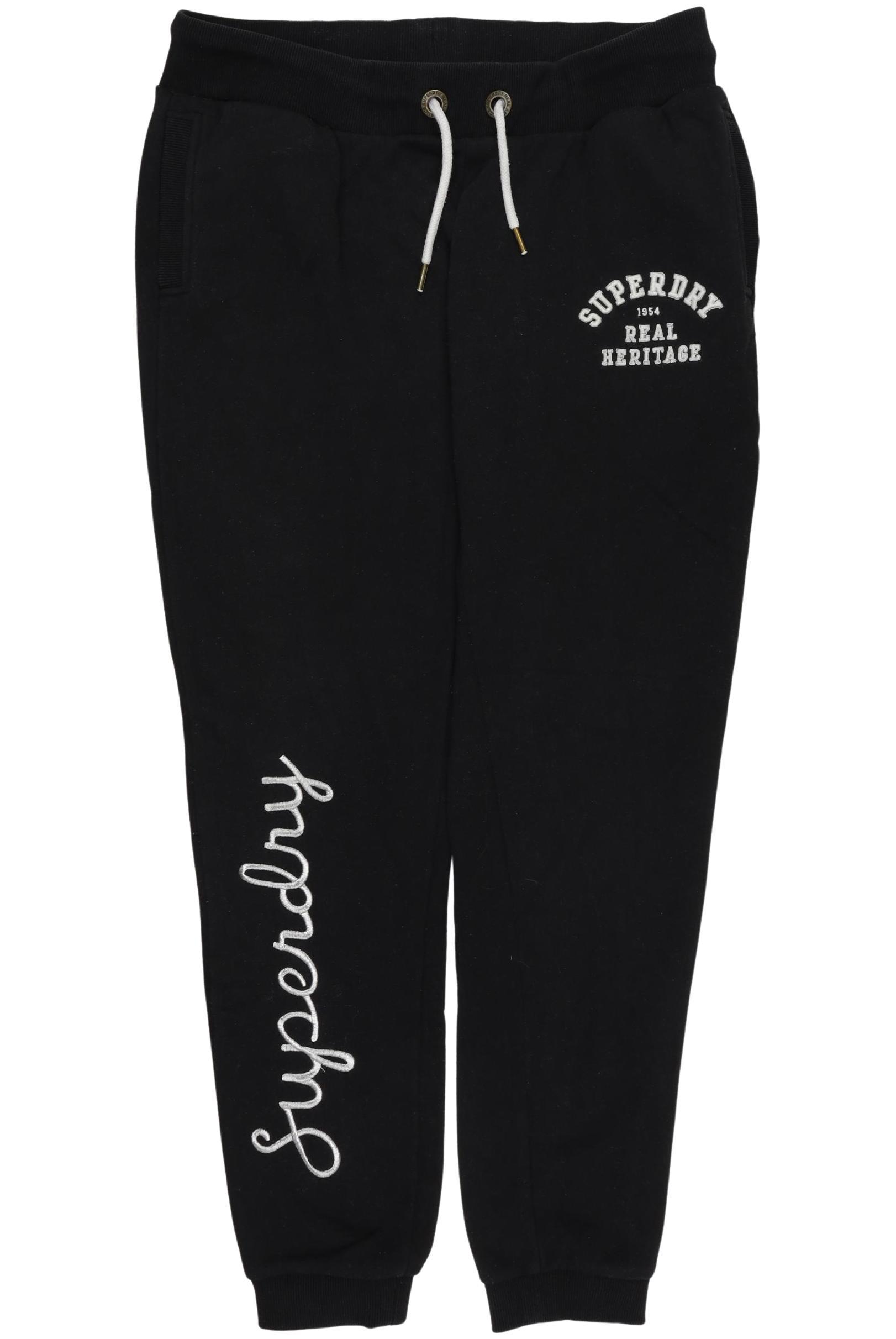 

Superdry Damen Stoffhose, schwarz, Gr. 44