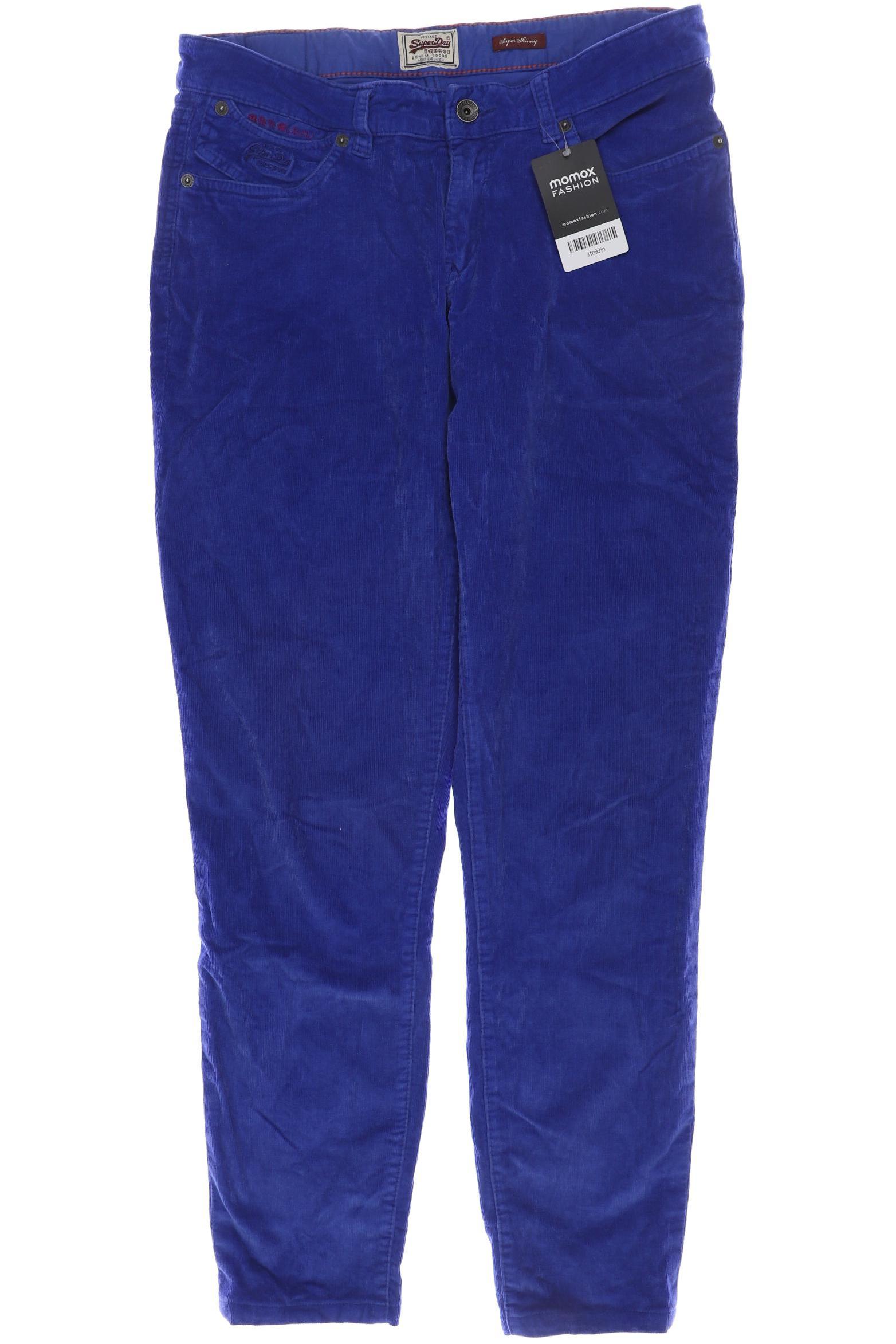 

Superdry Damen Stoffhose, blau