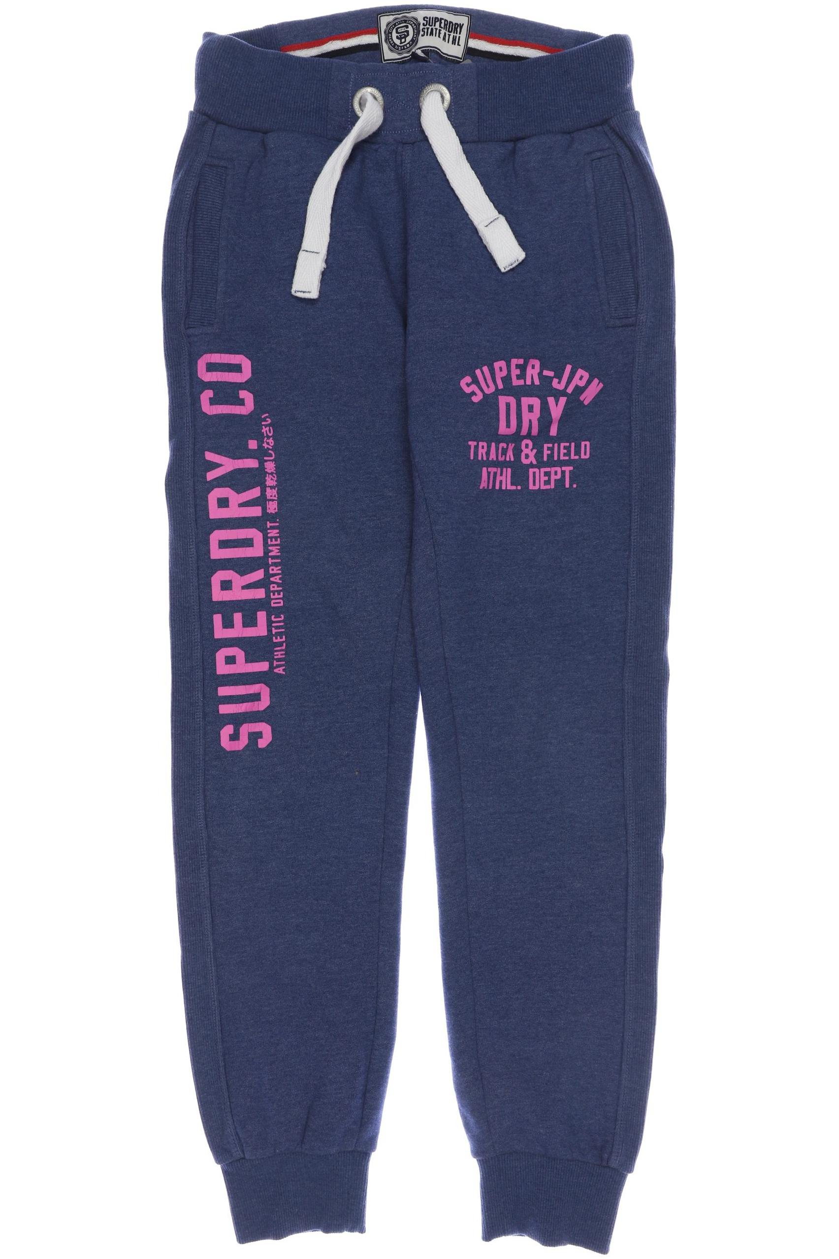 

Superdry Damen Stoffhose, blau, Gr. 0