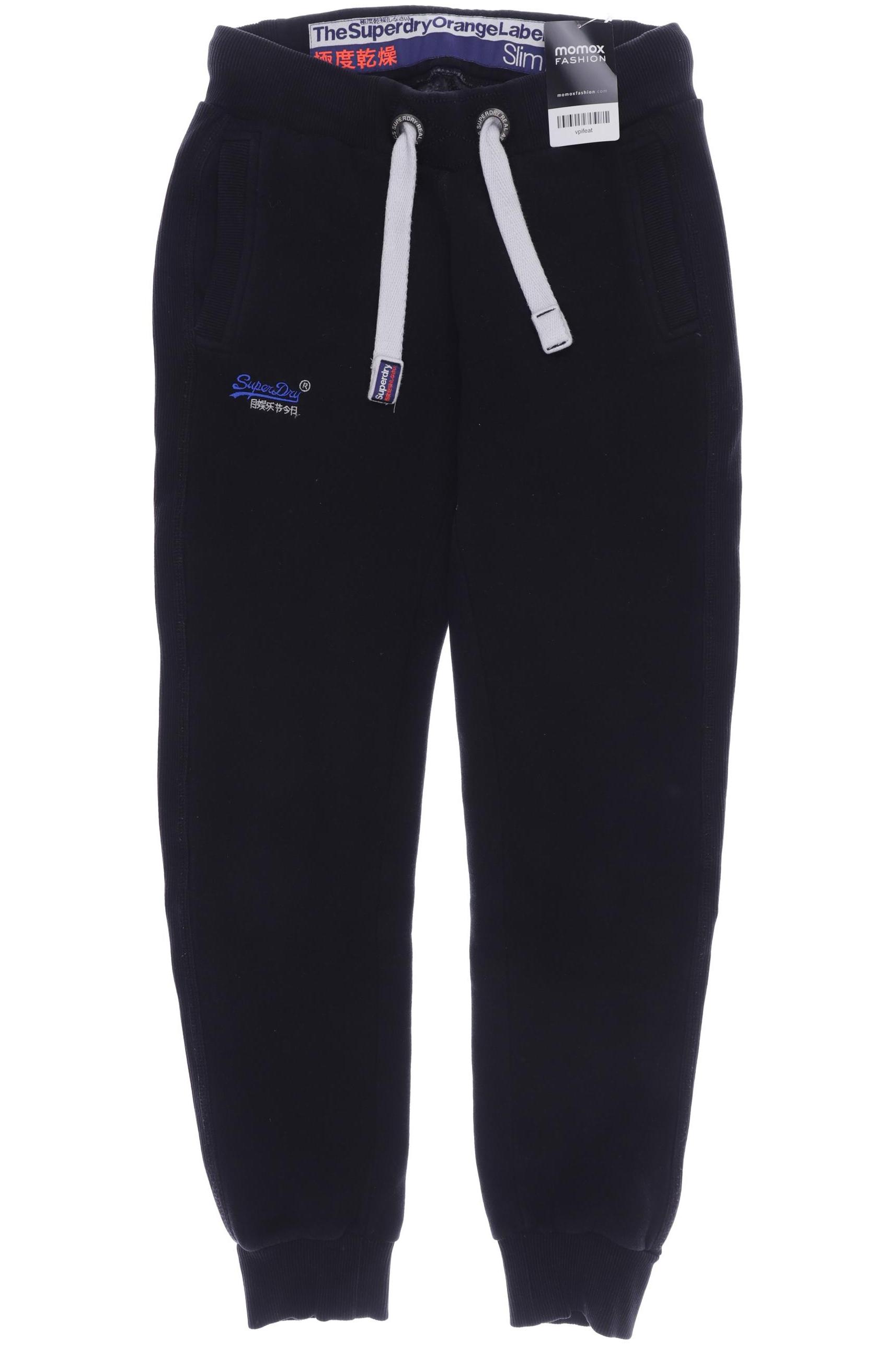 

Superdry Damen Stoffhose, schwarz