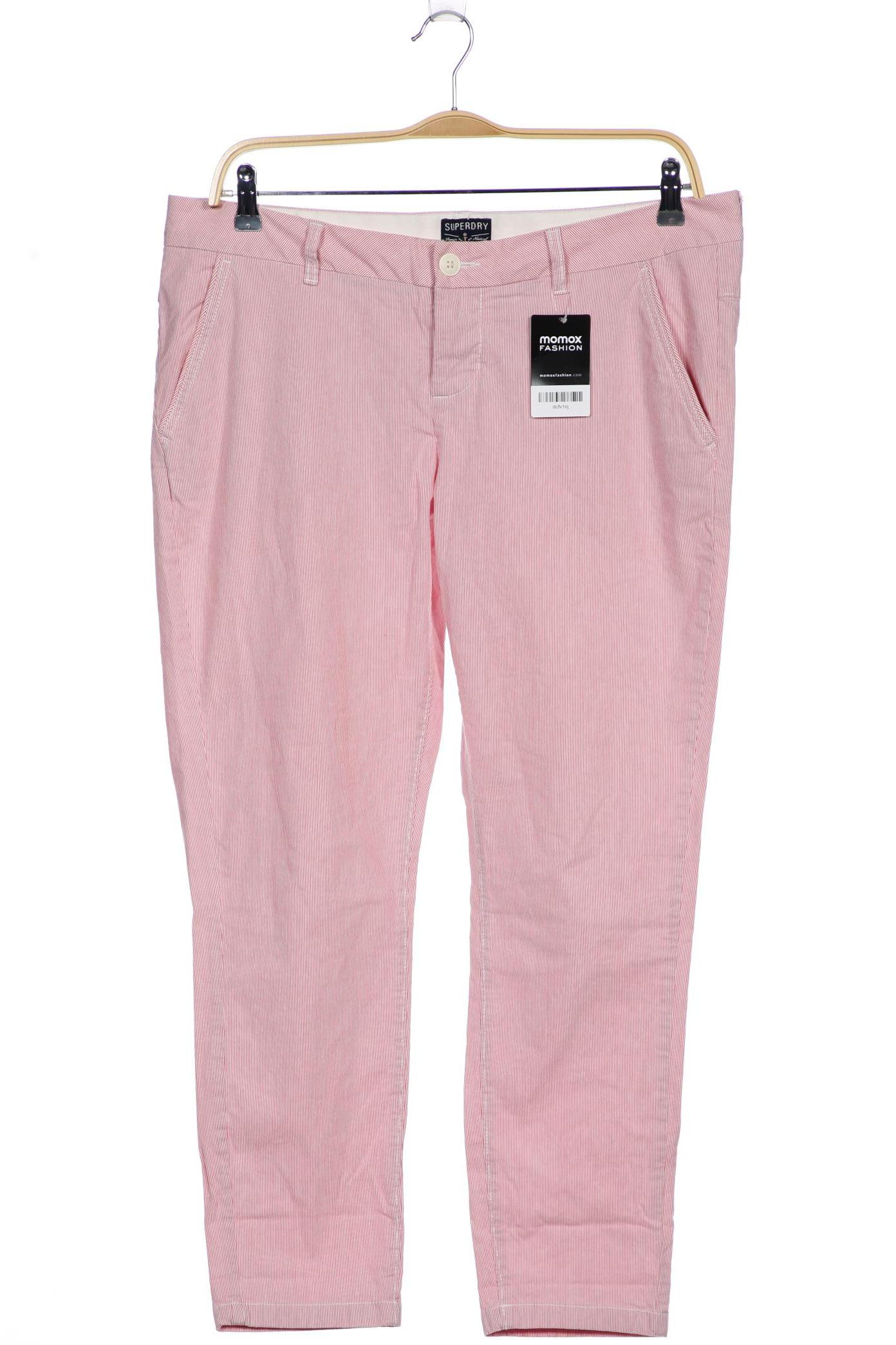 

Superdry Damen Stoffhose, pink, Gr. 44