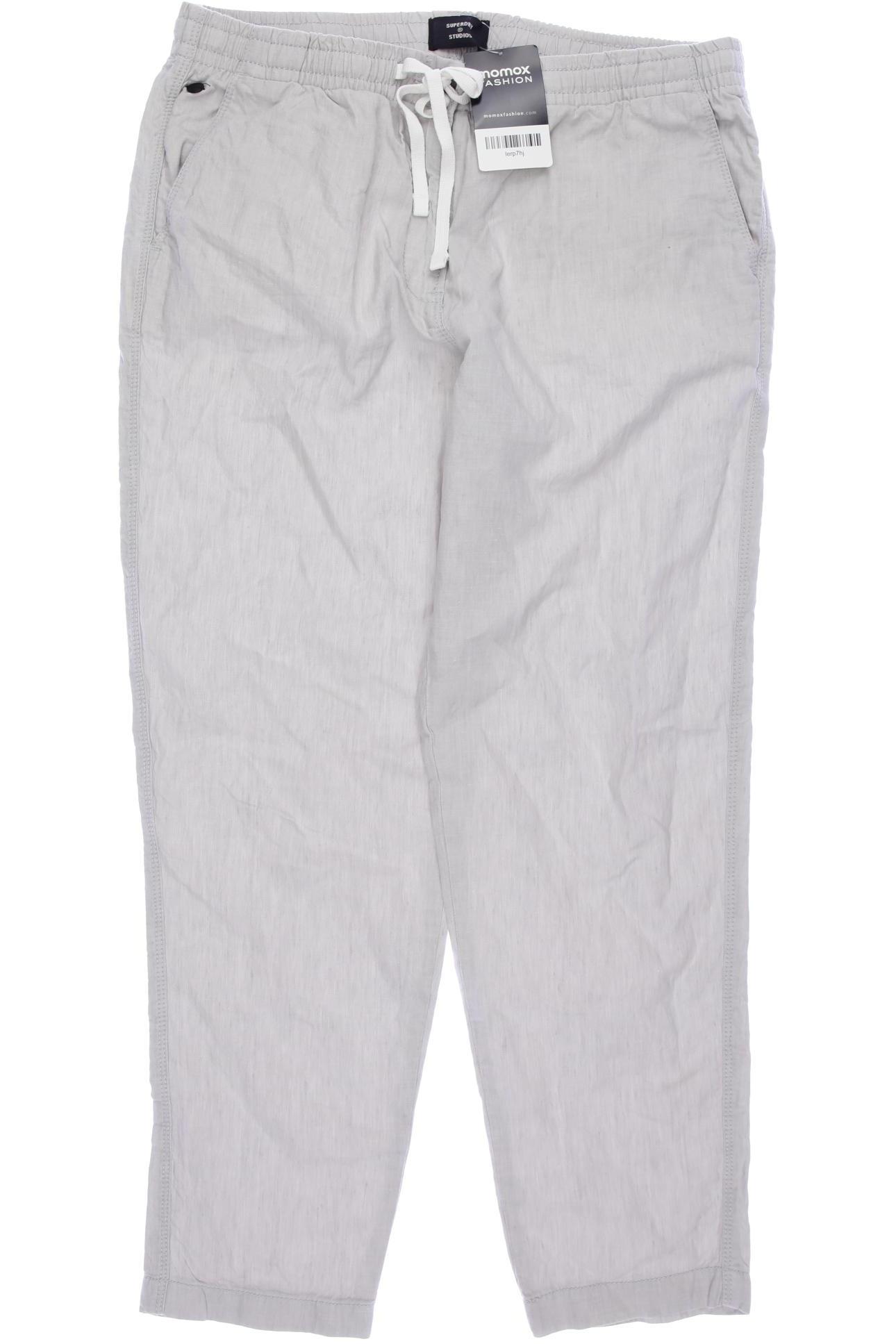 

Superdry Damen Stoffhose, grau, Gr. 38