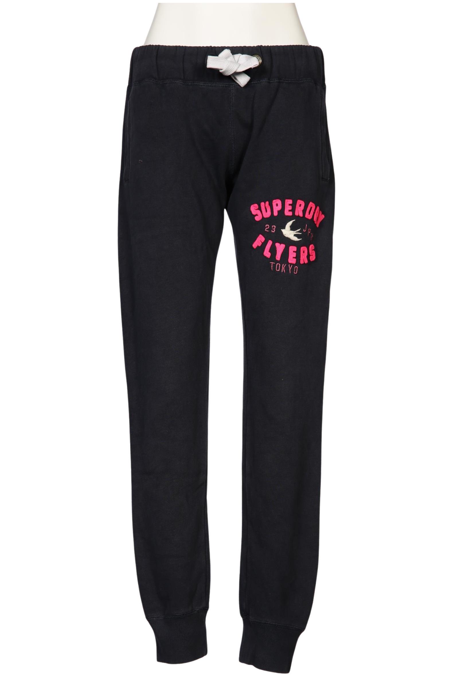 

Superdry Damen Stoffhose, marineblau, Gr. 0