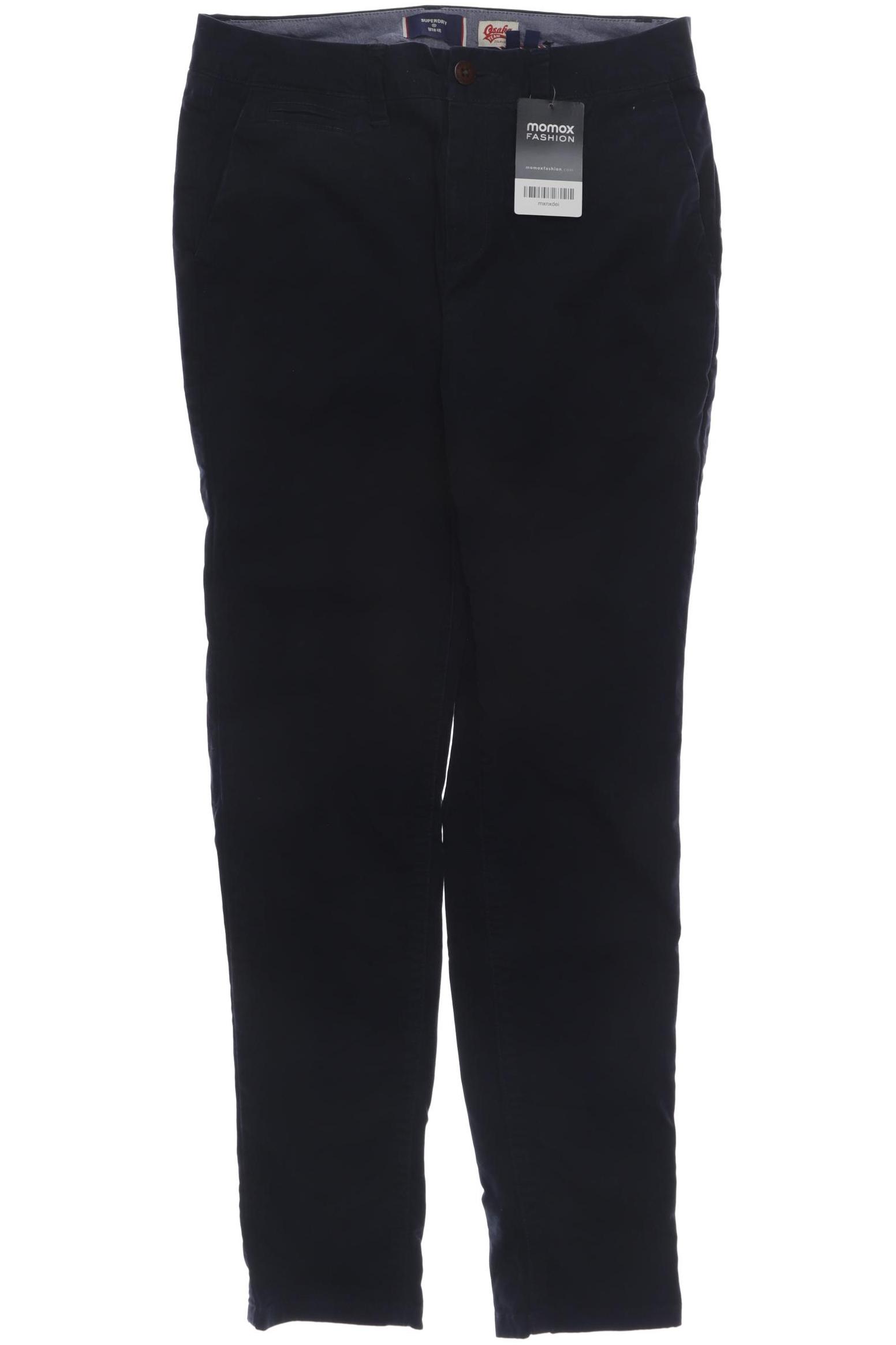 

Superdry Damen Stoffhose, marineblau