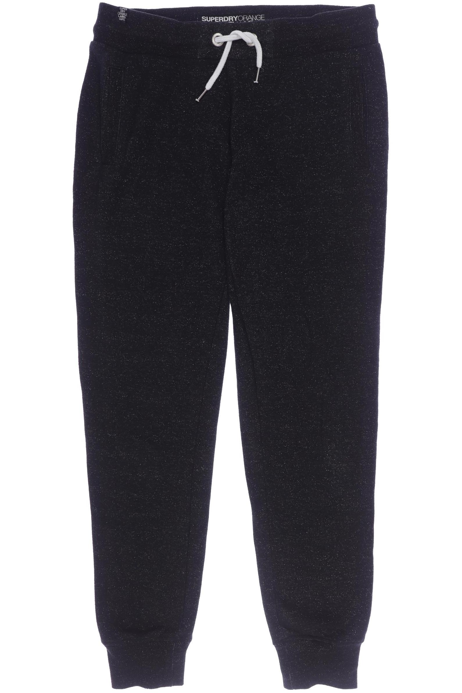 

Superdry Damen Stoffhose, schwarz, Gr. 0