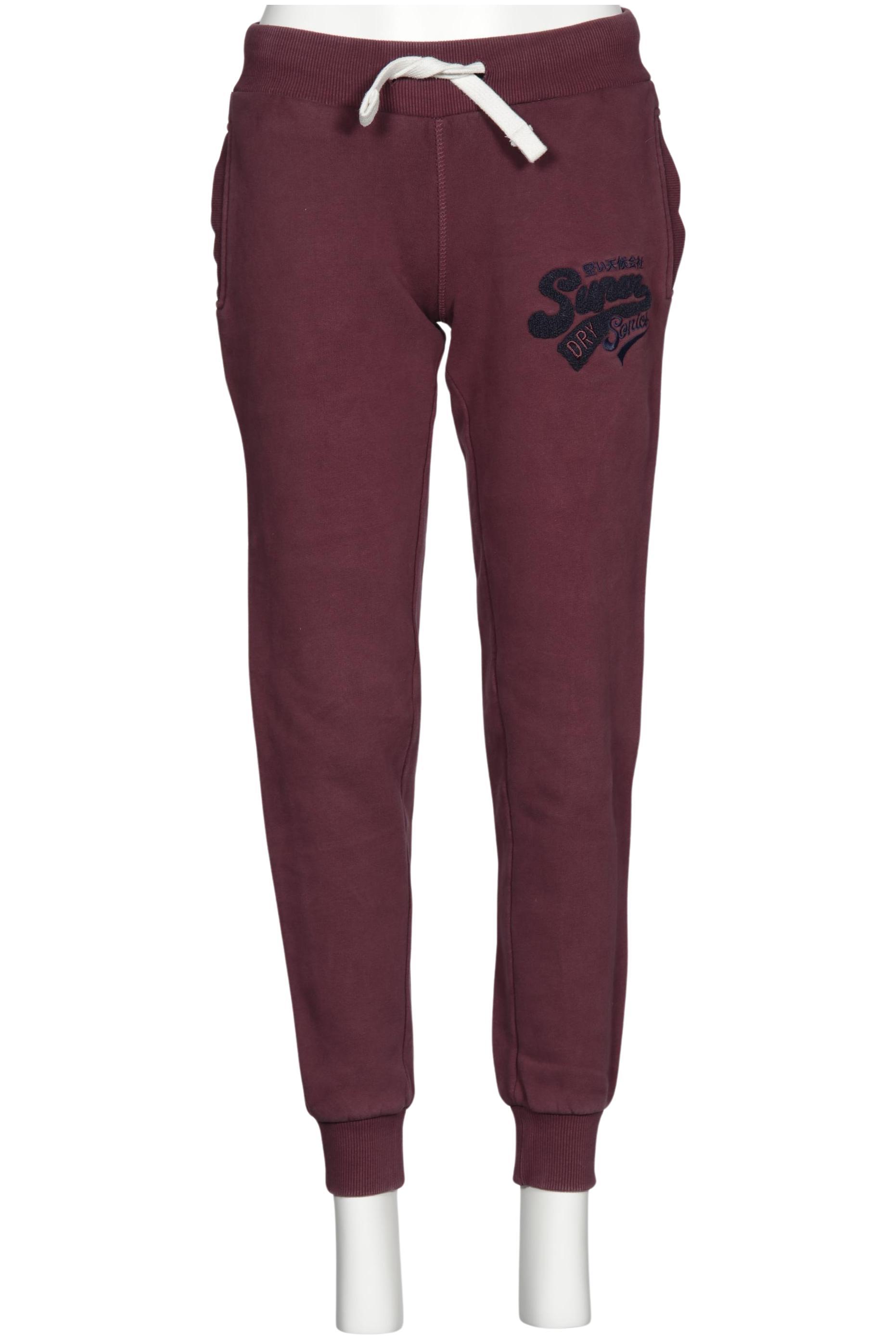 

Superdry Damen Stoffhose, bordeaux, Gr. 36