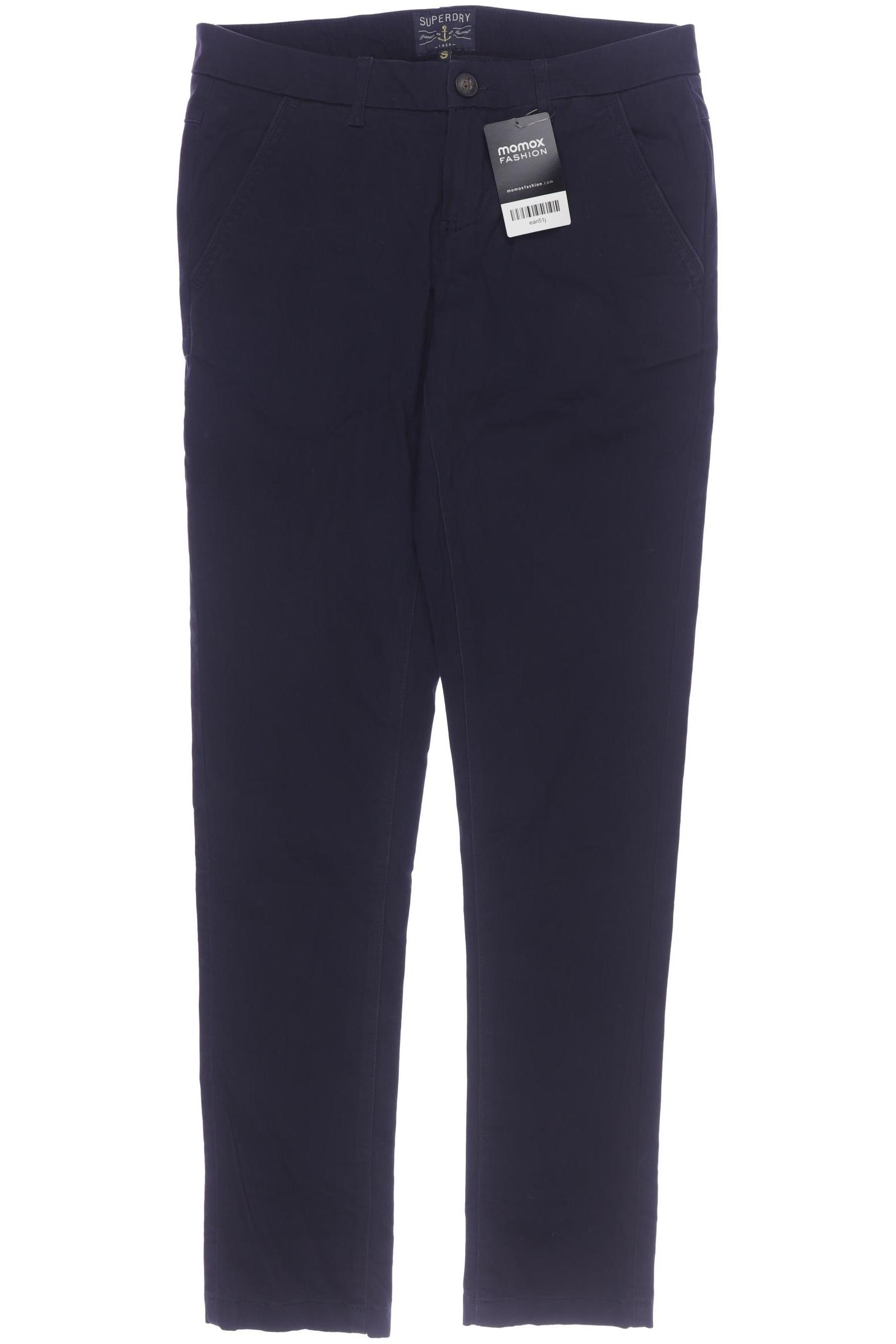 

Superdry Damen Stoffhose, marineblau, Gr. 0