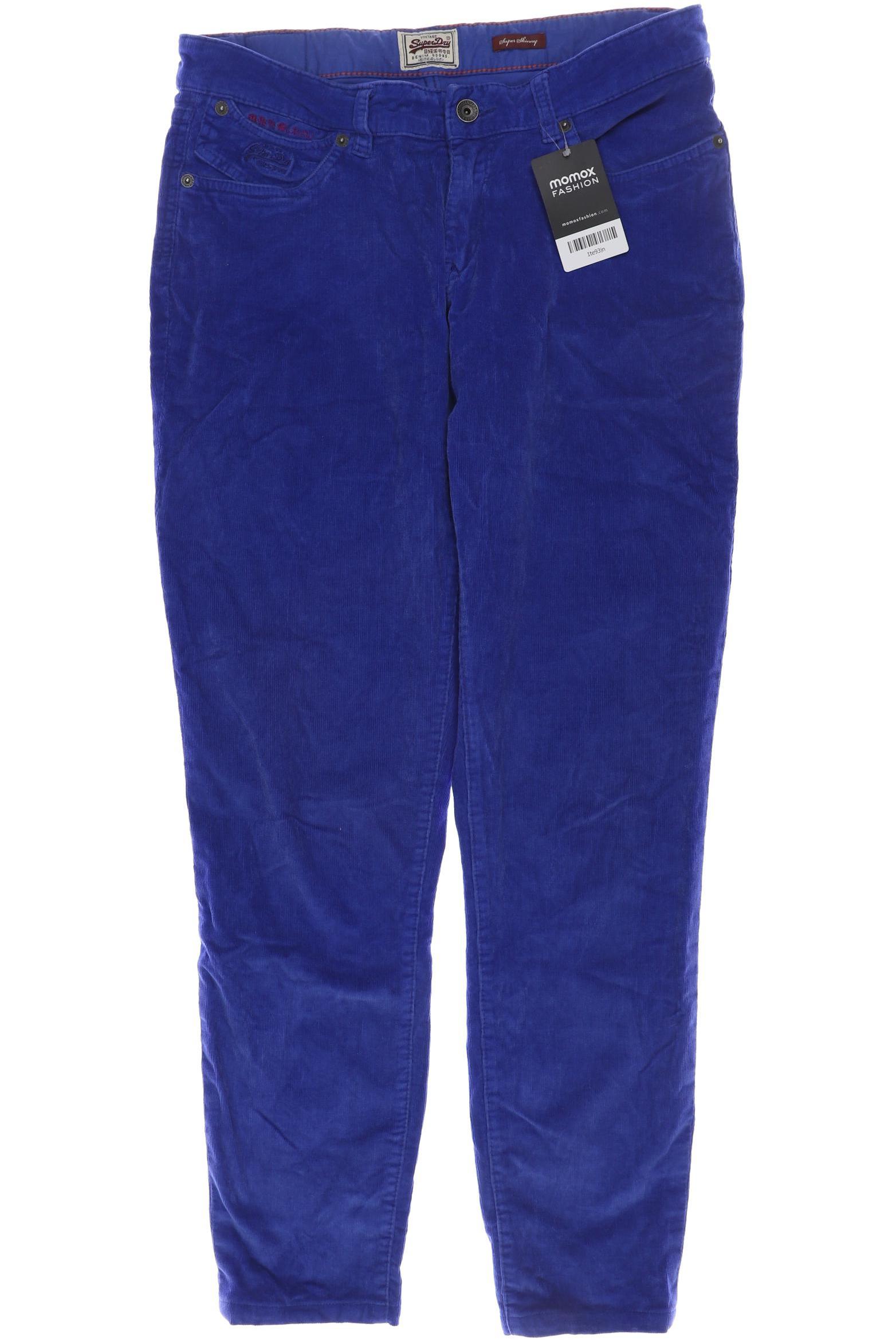 

Superdry Damen Stoffhose, blau, Gr. 40