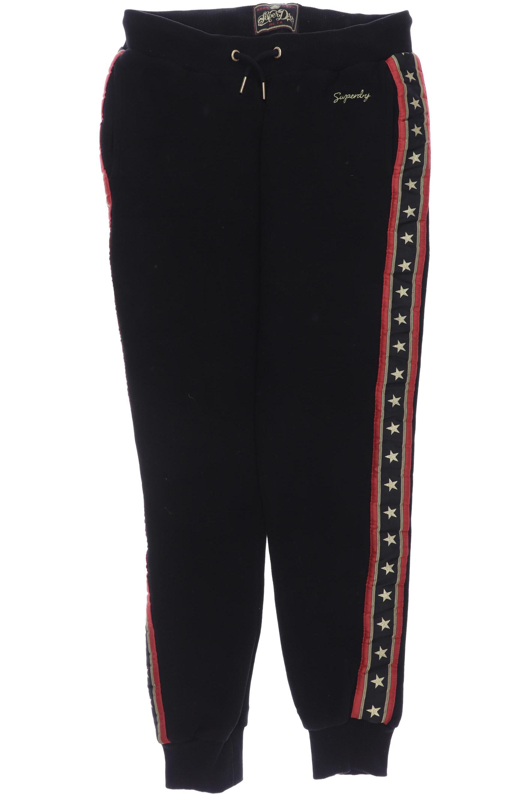 

Superdry Damen Stoffhose, schwarz, Gr. 40