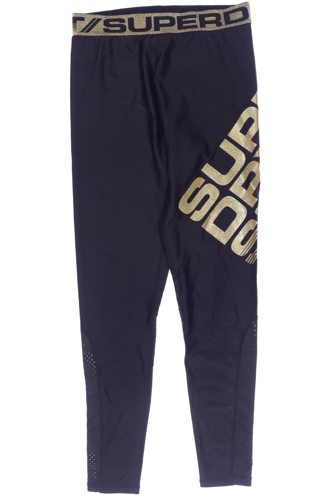 

Superdry Damen Stoffhose, schwarz, Gr. 40