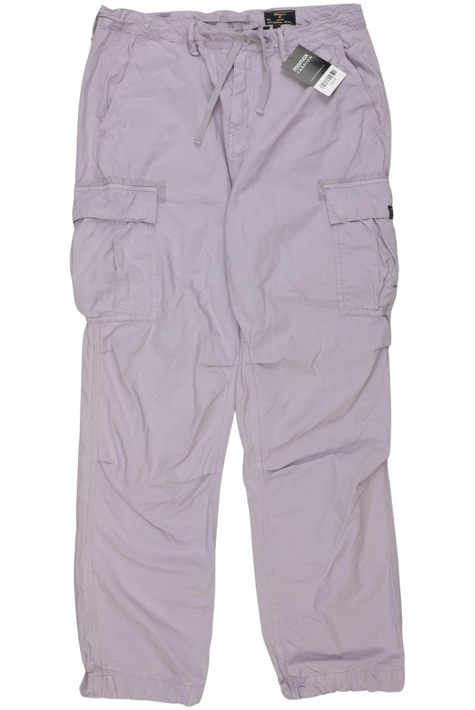 

Superdry Damen Stoffhose, flieder, Gr. 26