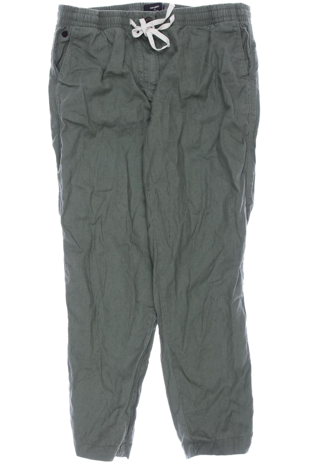 

Superdry Damen Stoffhose, grün, Gr. 36