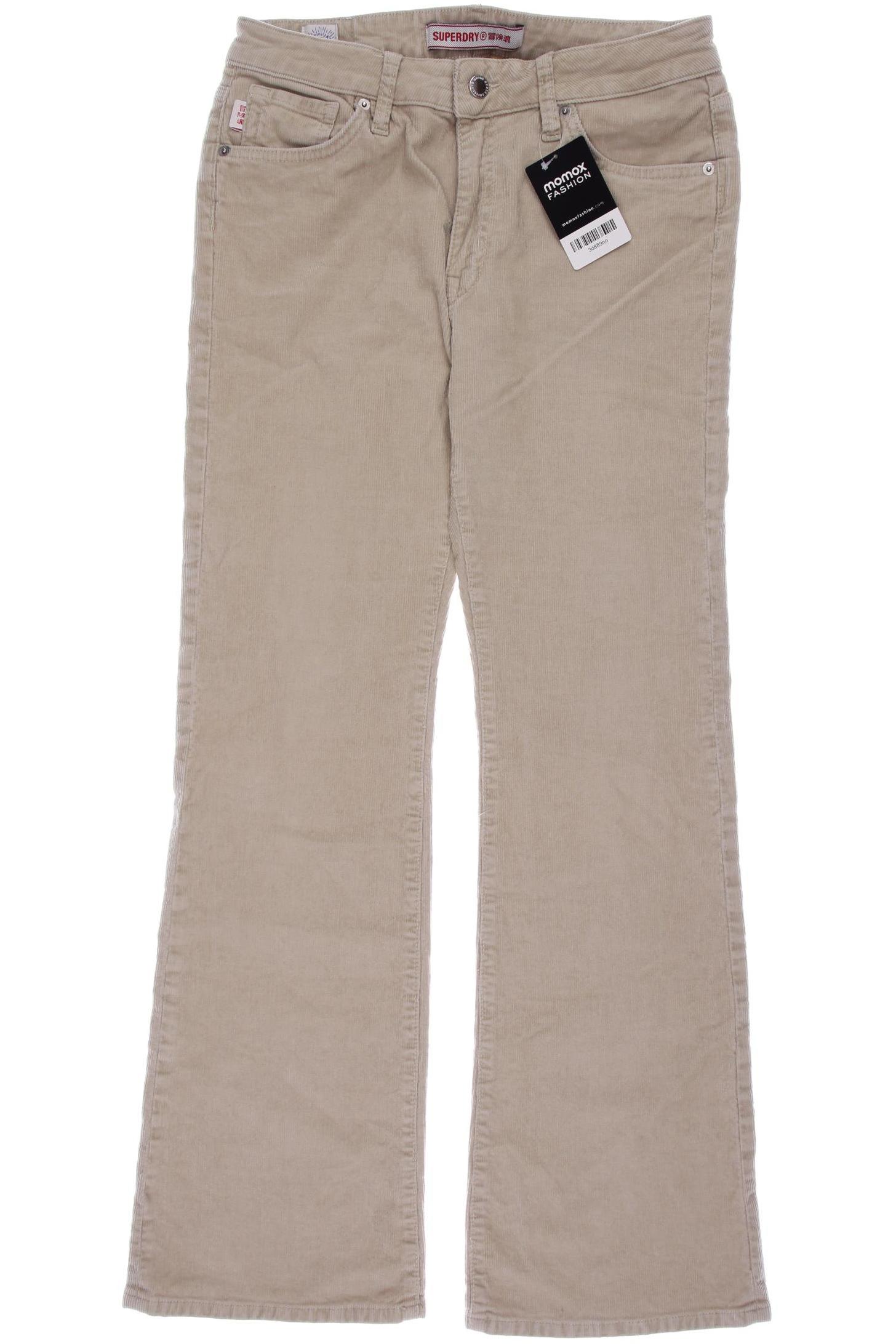 

Superdry Damen Stoffhose, beige, Gr. 40