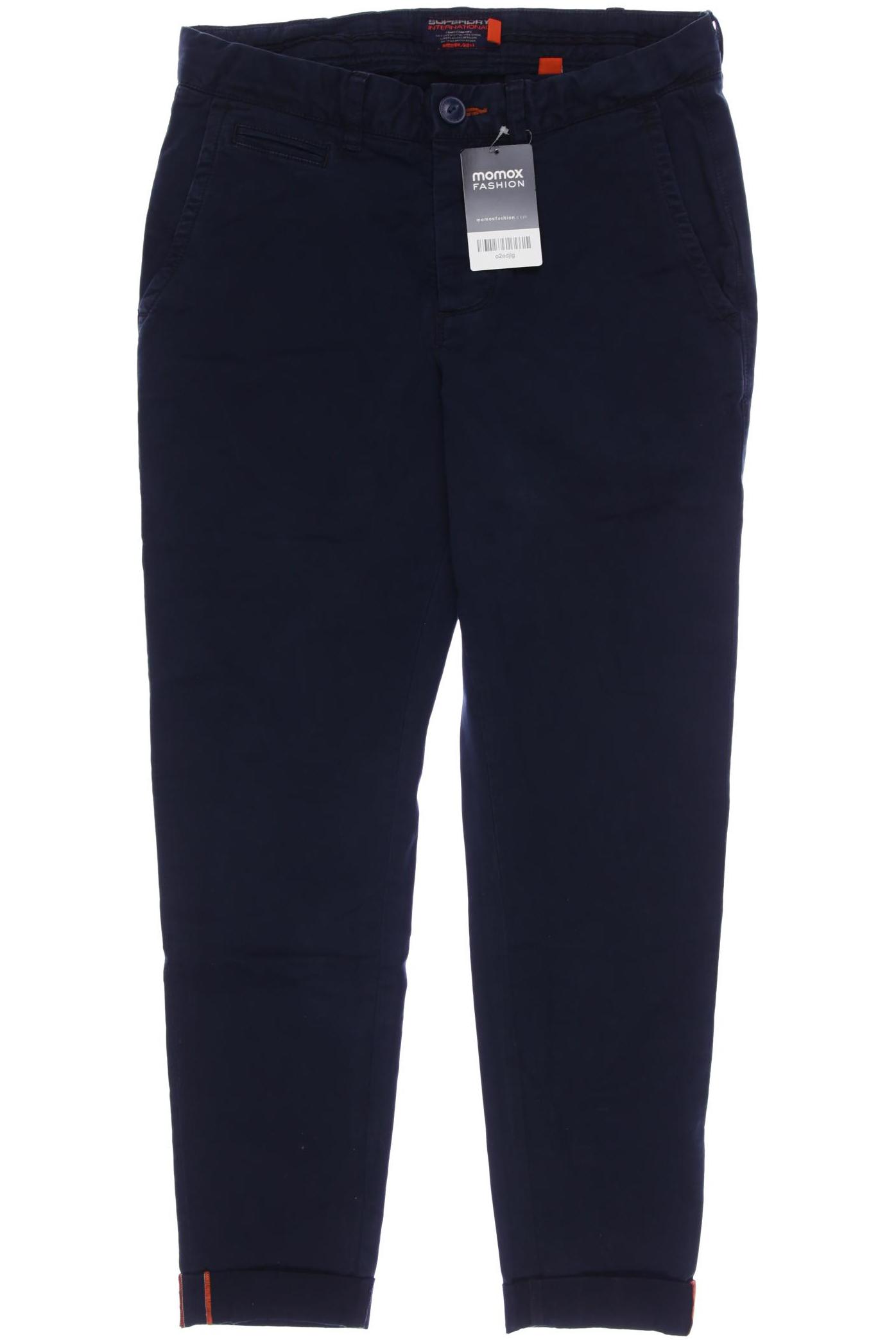 

Superdry Damen Stoffhose, marineblau, Gr. 30
