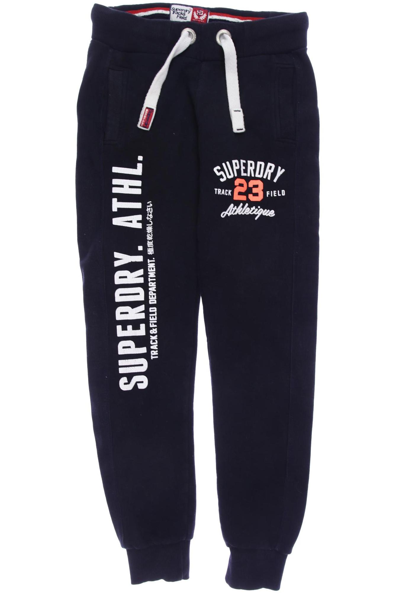 

Superdry Damen Stoffhose, schwarz, Gr. 0