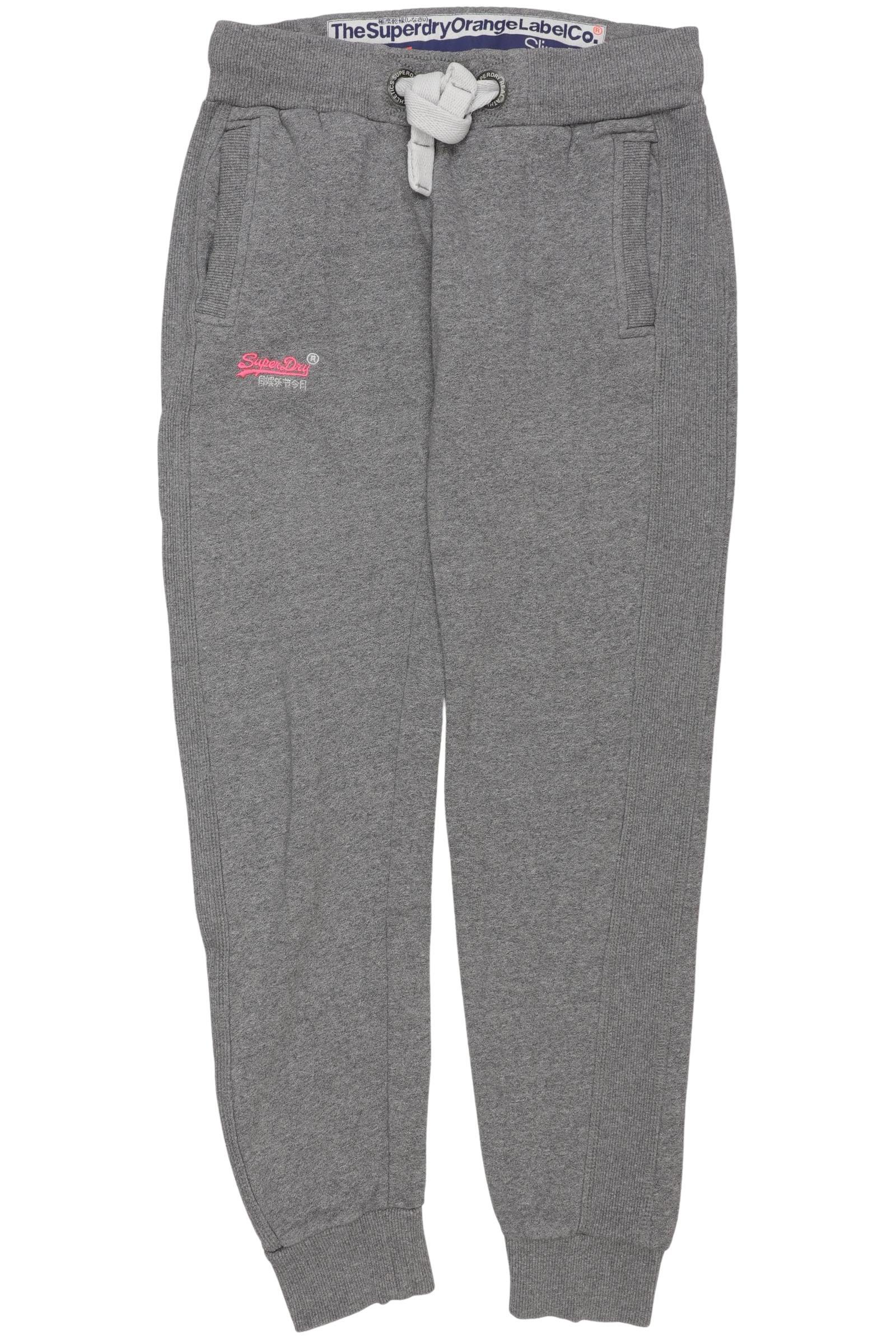 

Superdry Damen Stoffhose, grau, Gr. 0