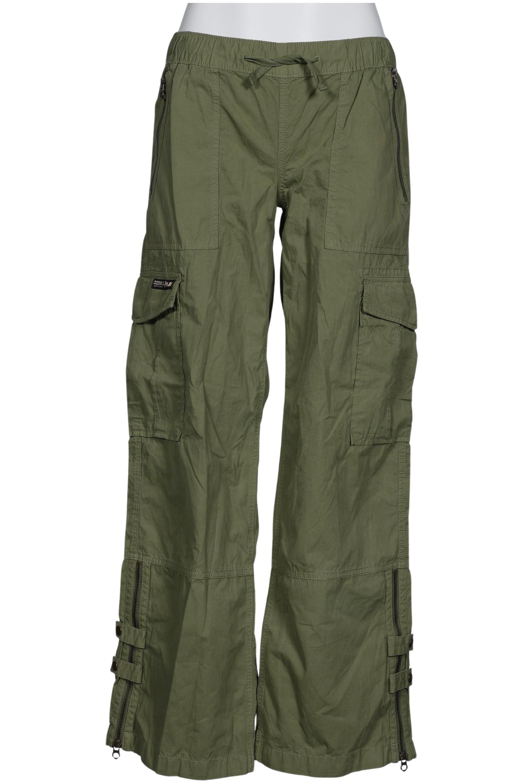 

Superdry Damen Stoffhose, grün, Gr. 28