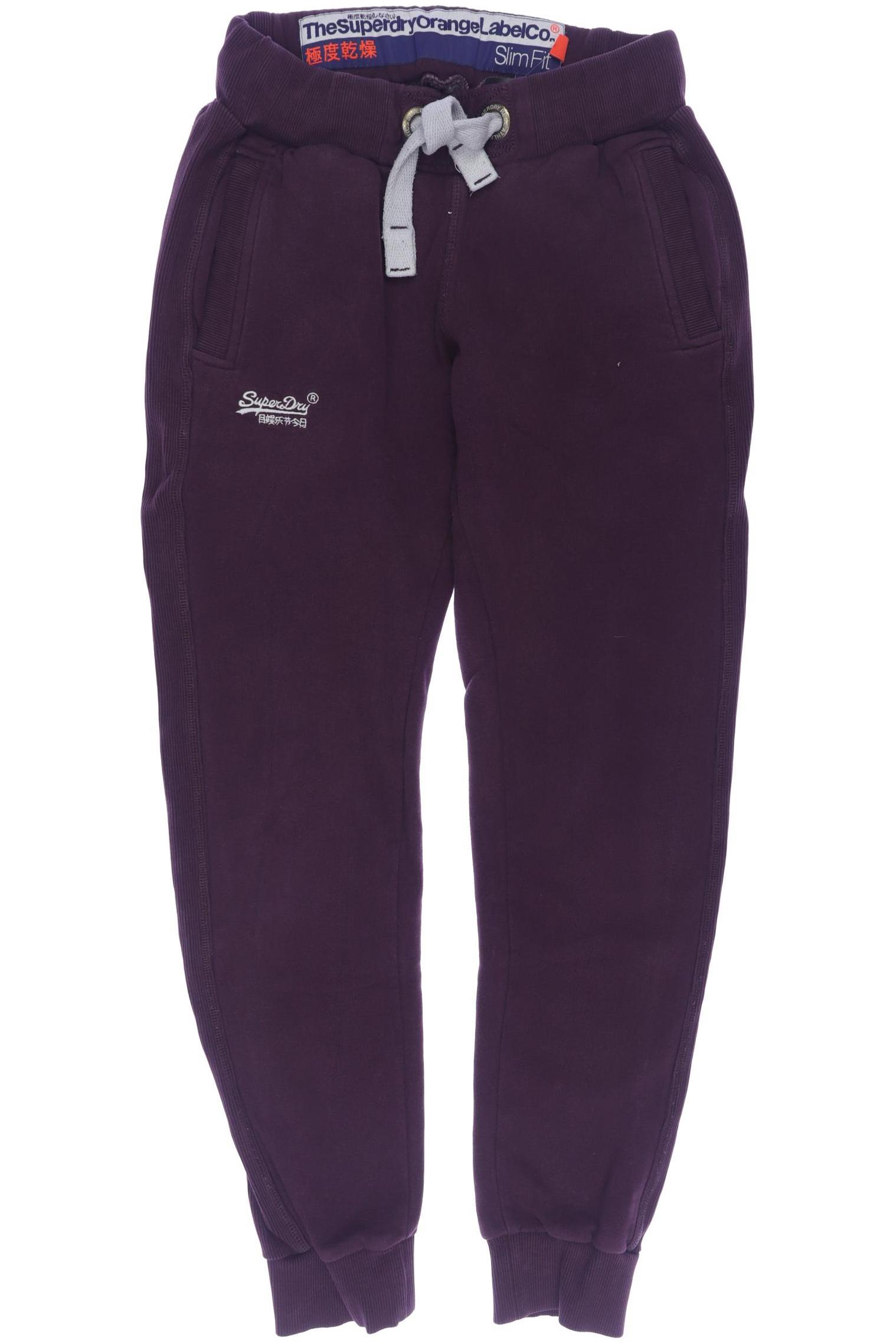 

Superdry Damen Stoffhose, bordeaux, Gr. 0