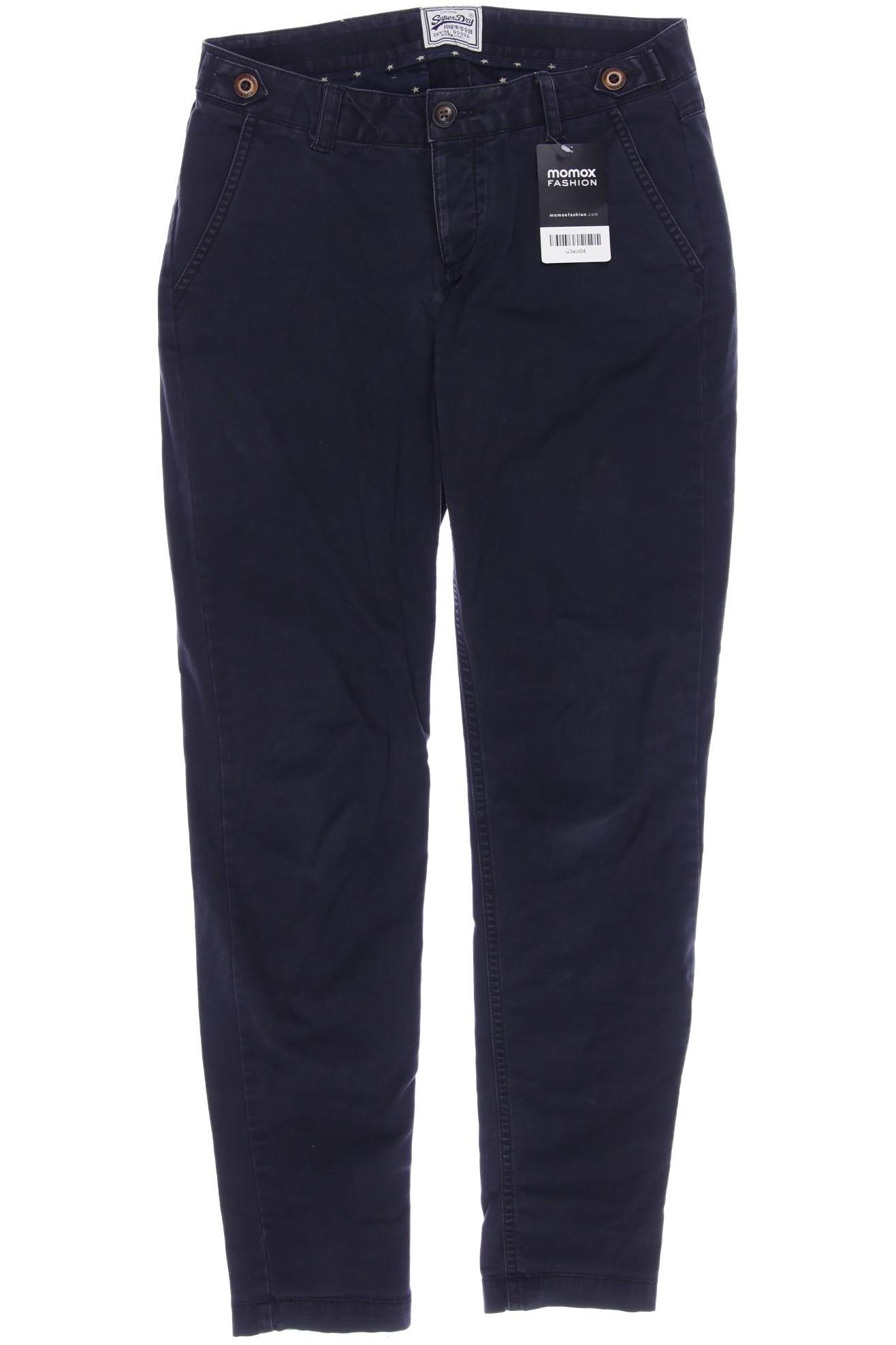 

Superdry Damen Stoffhose, schwarz
