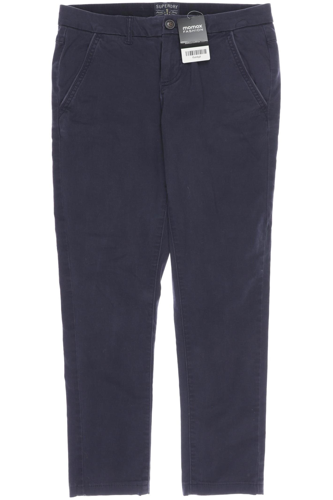 

Superdry Damen Stoffhose, blau, Gr. 38