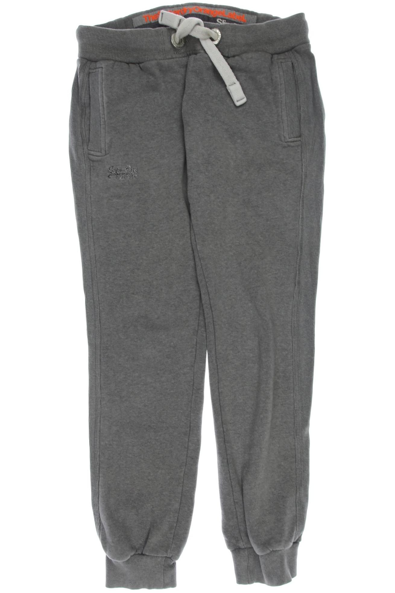 

Superdry Damen Stoffhose, grau, Gr. 0