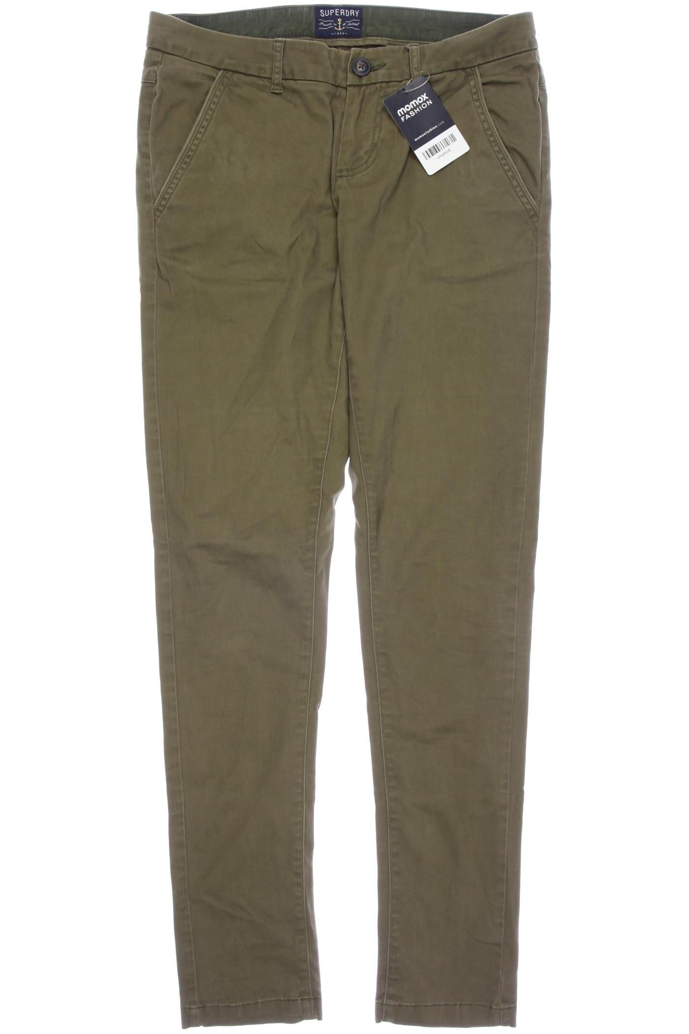 

Superdry Damen Stoffhose, grün, Gr. 38