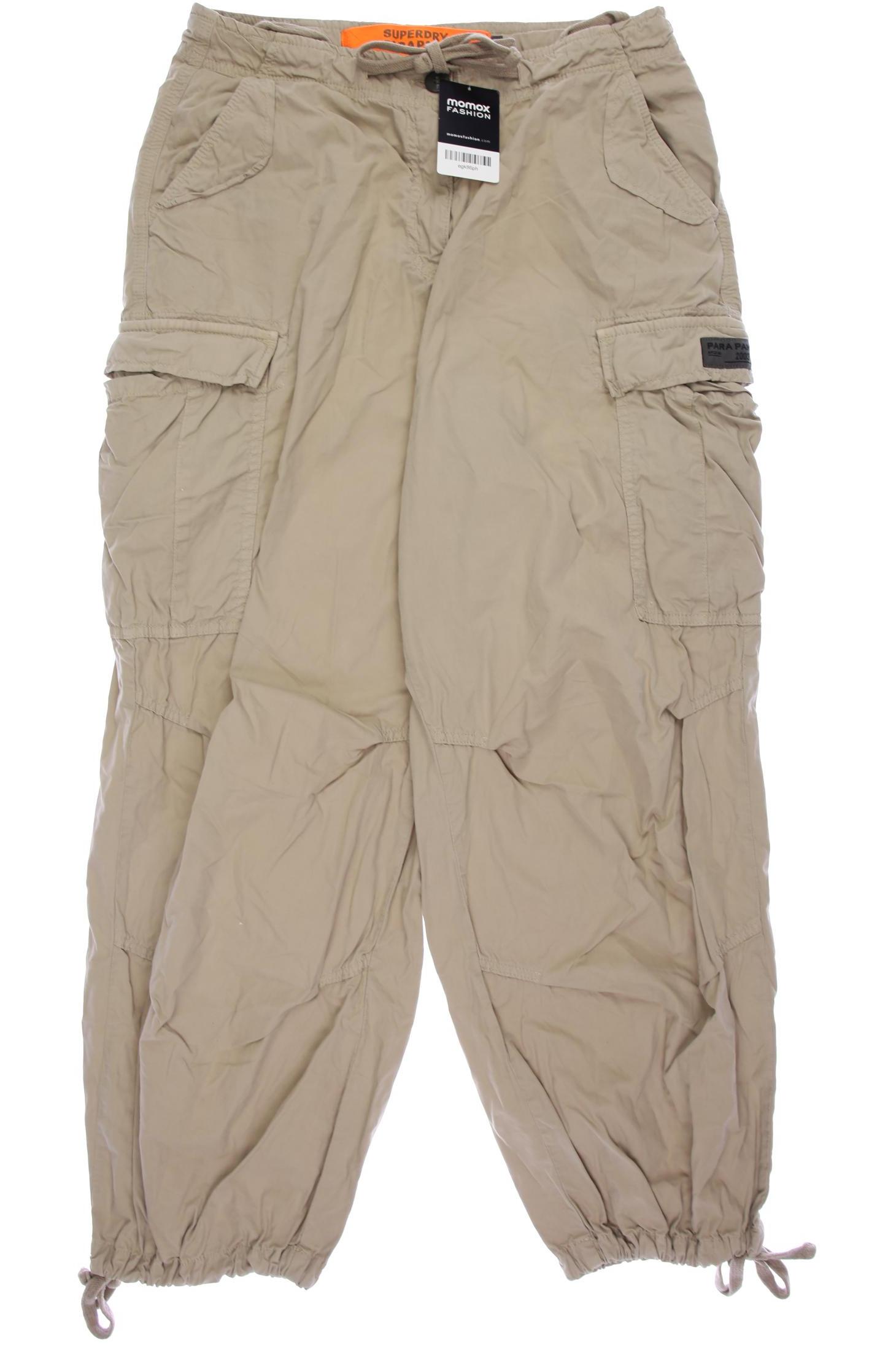 

Superdry Damen Stoffhose, beige, Gr. 0