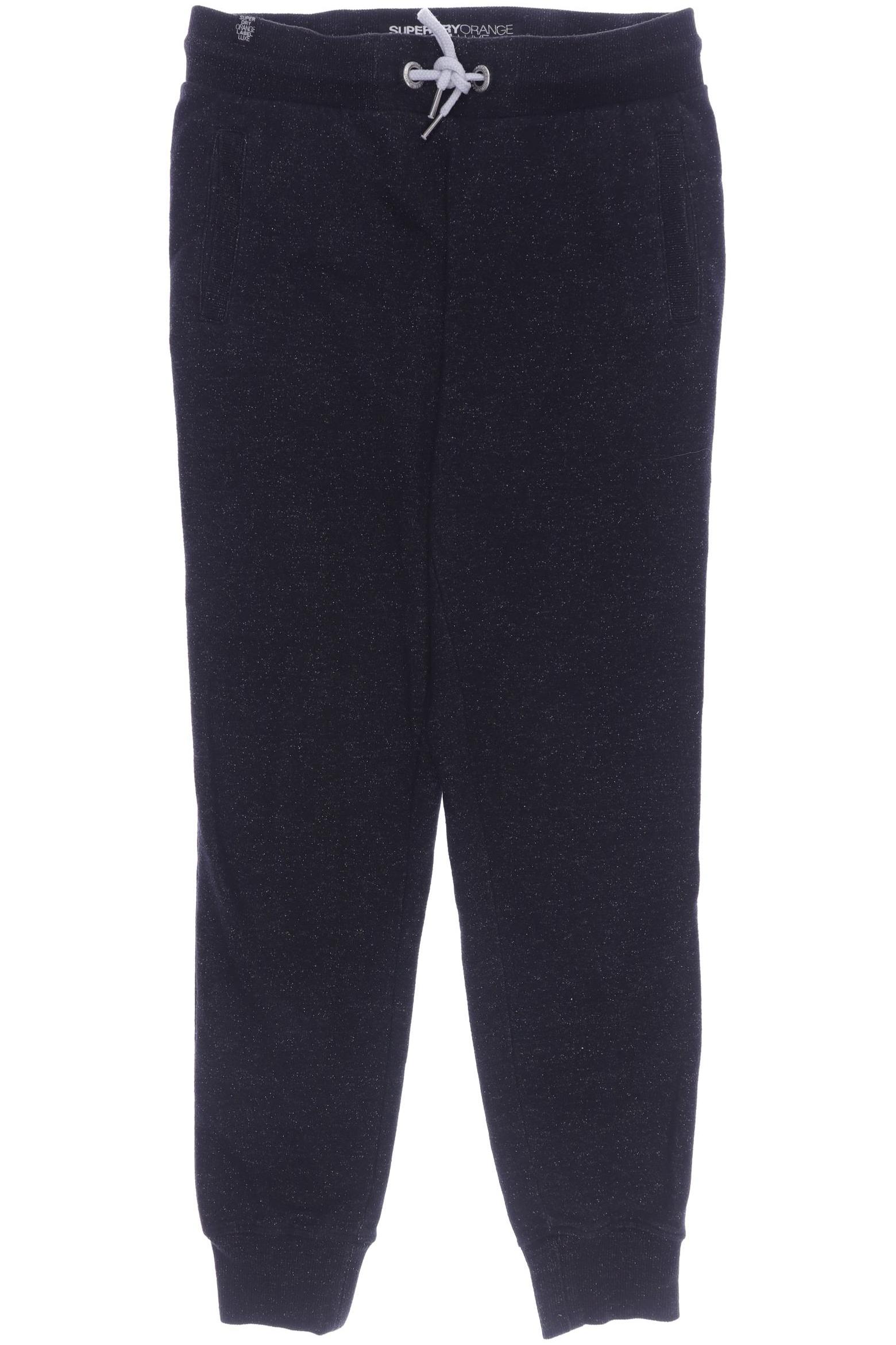

Superdry Damen Stoffhose, schwarz, Gr. 0