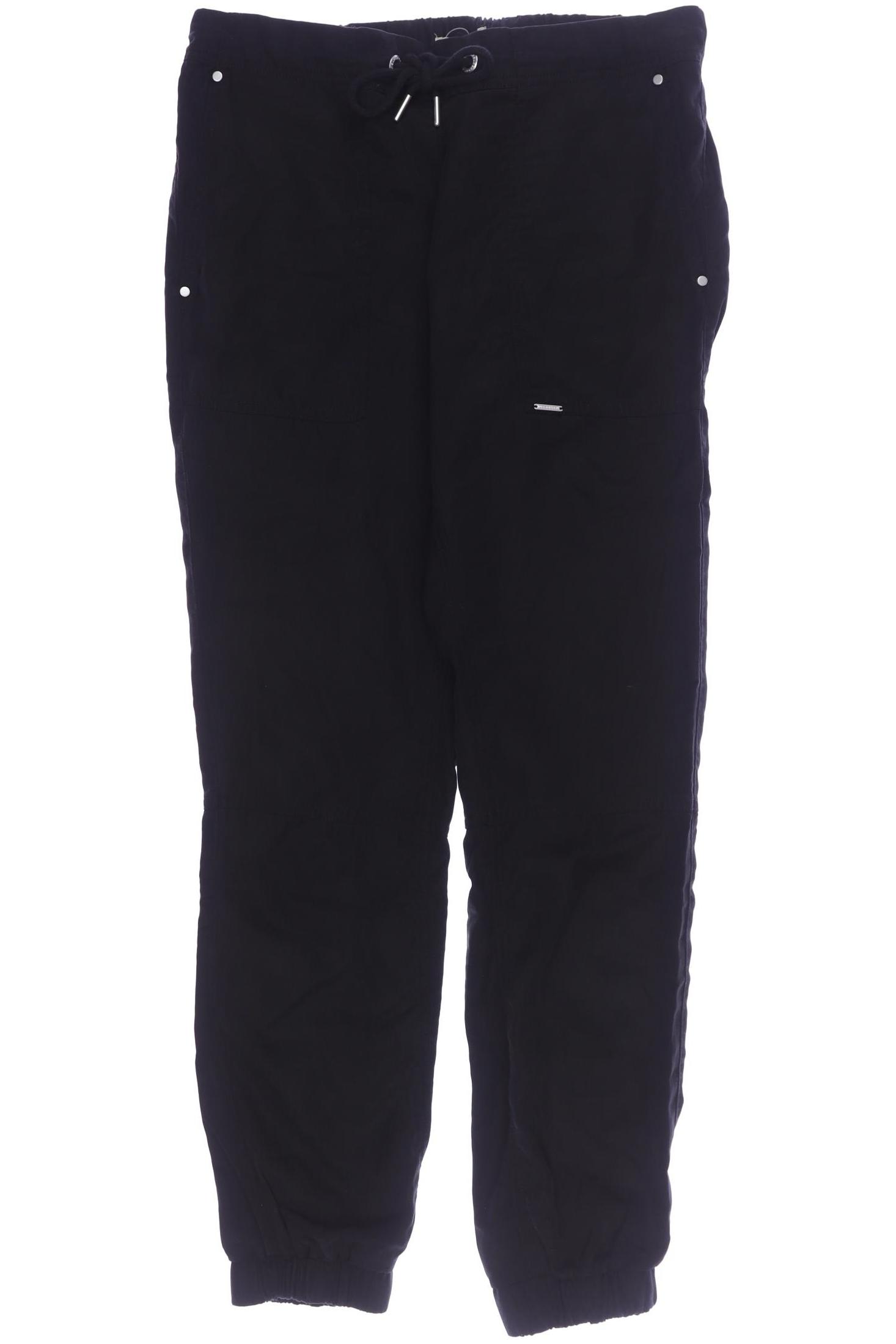 

Superdry Damen Stoffhose, schwarz, Gr. 26