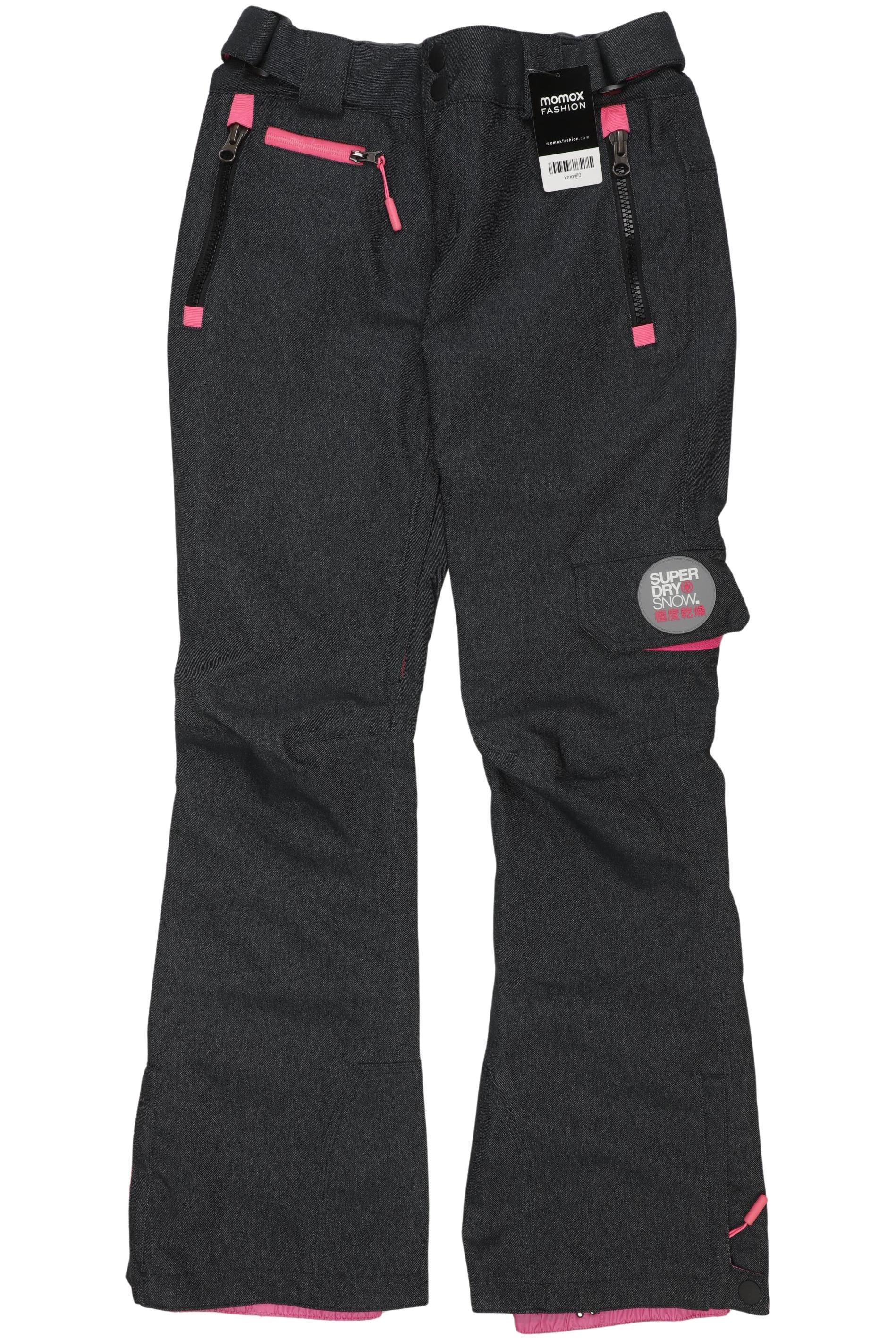 

Superdry Damen Stoffhose, grau, Gr. 0