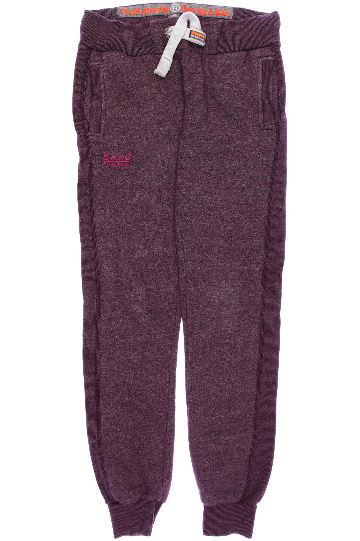 

Superdry Damen Stoffhose, bordeaux, Gr. 0