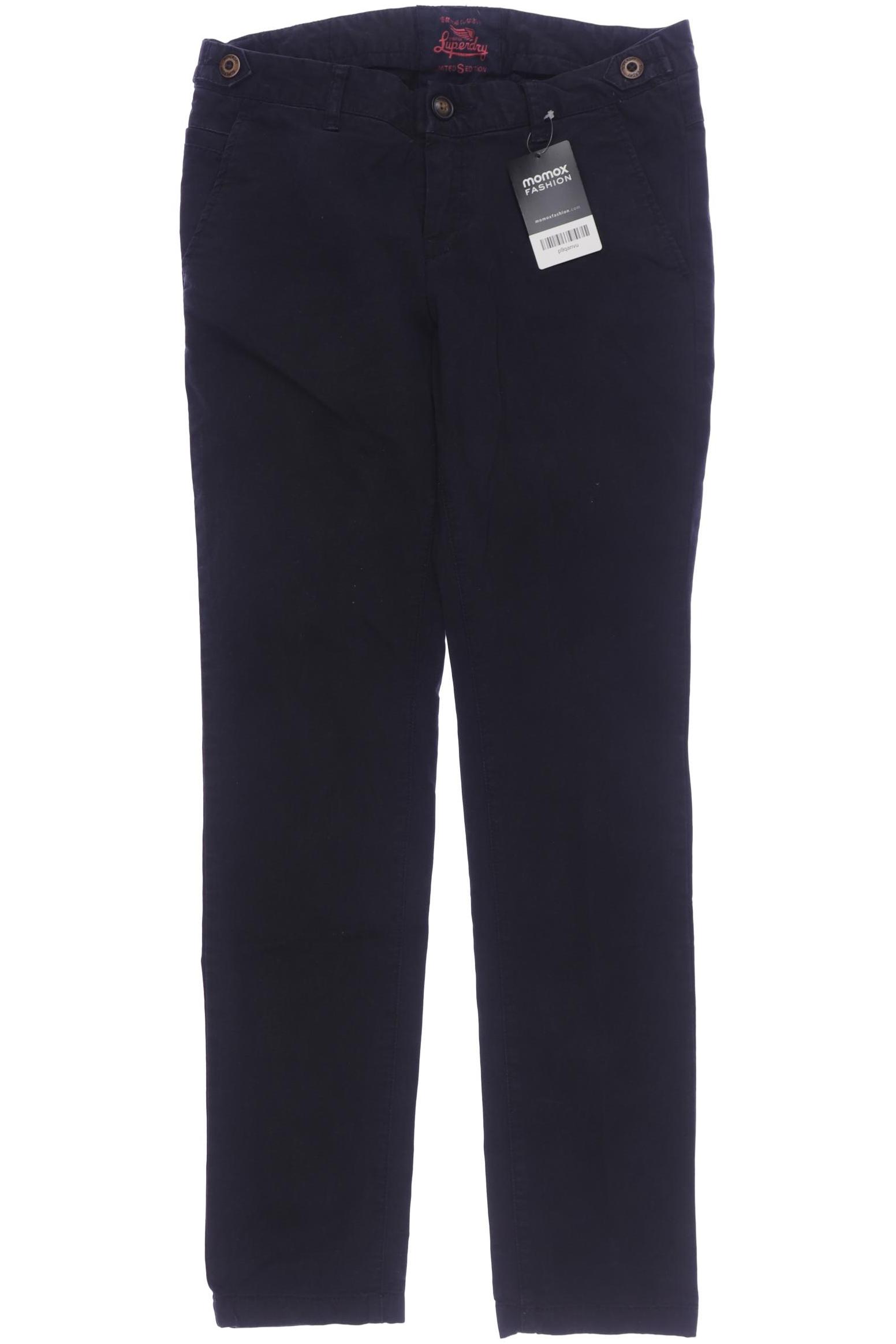 

Superdry Damen Stoffhose, marineblau, Gr. 0