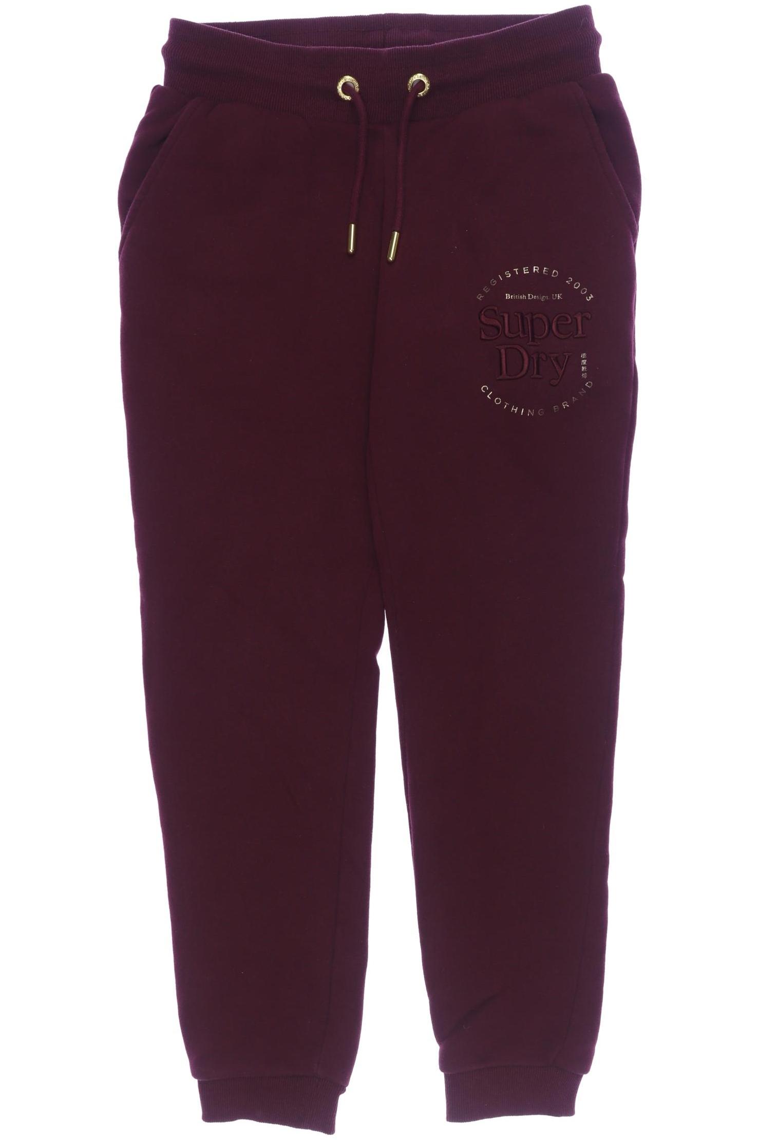 

Superdry Damen Stoffhose, bordeaux, Gr. 38