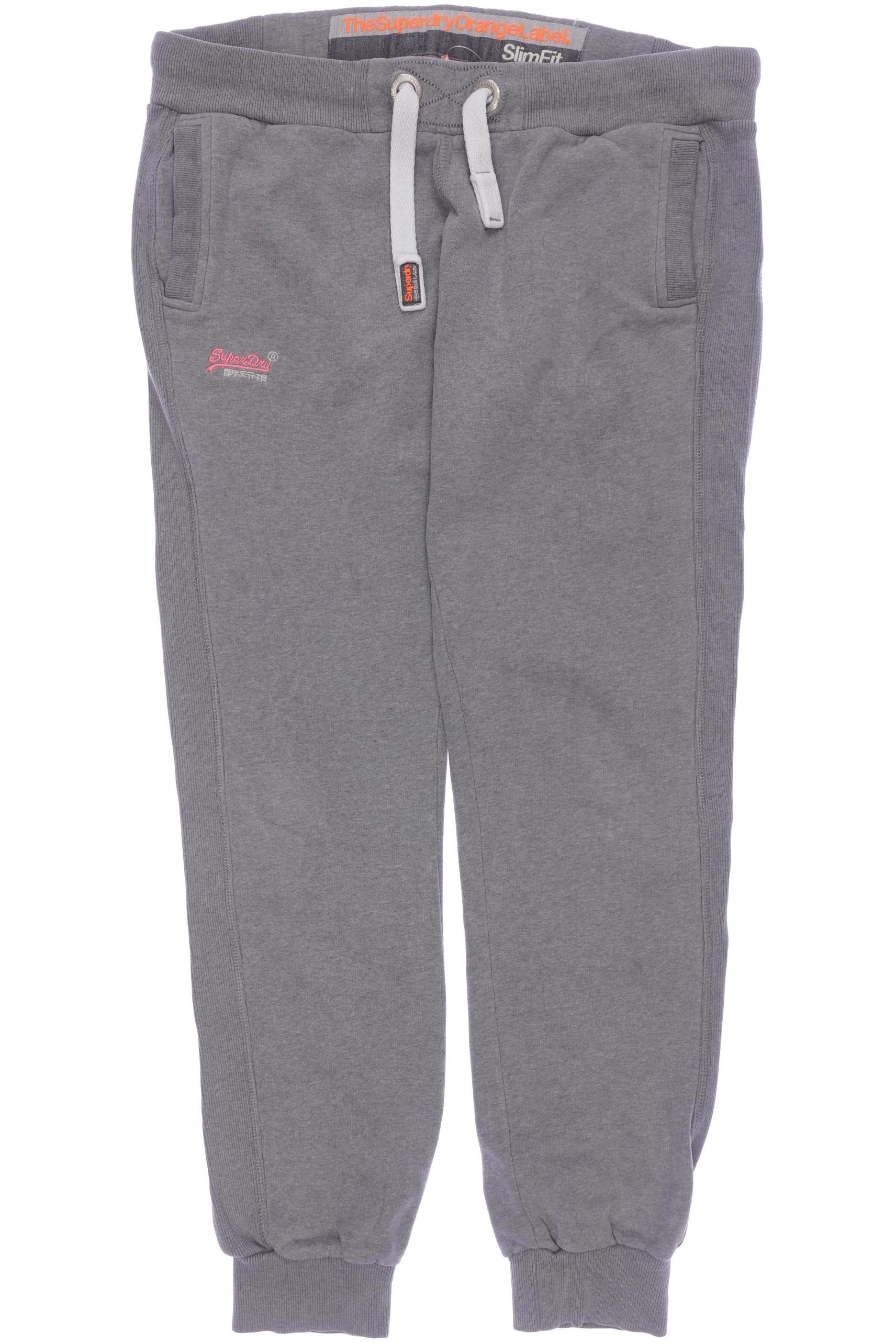 

Superdry Damen Stoffhose, grau, Gr. 0