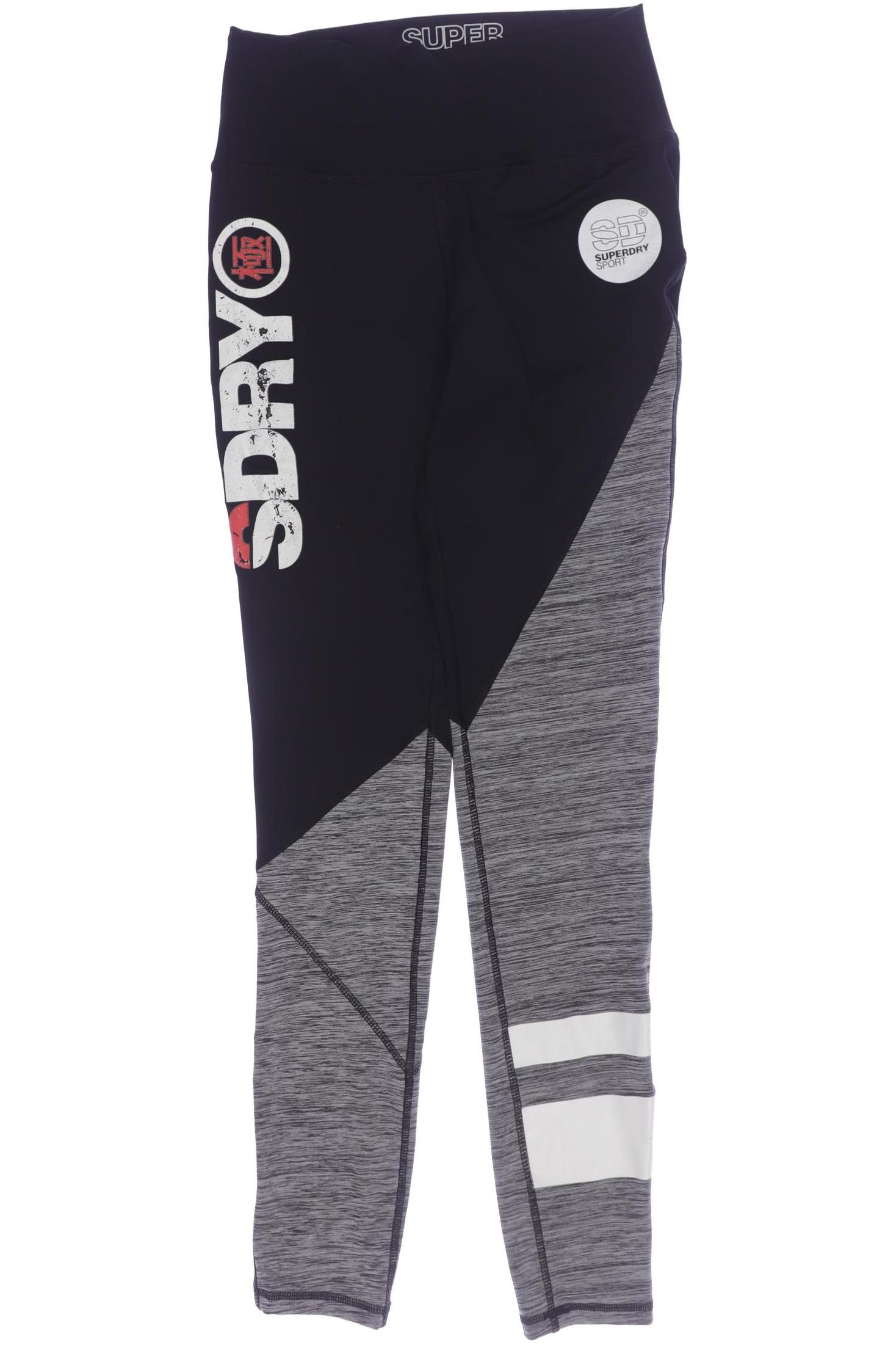

Superdry Damen Stoffhose, schwarz, Gr. 0